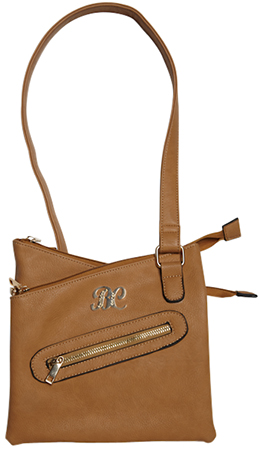 Bulldog BDP030 Crossbody Style Purse with Holster - Tan - Bulldog