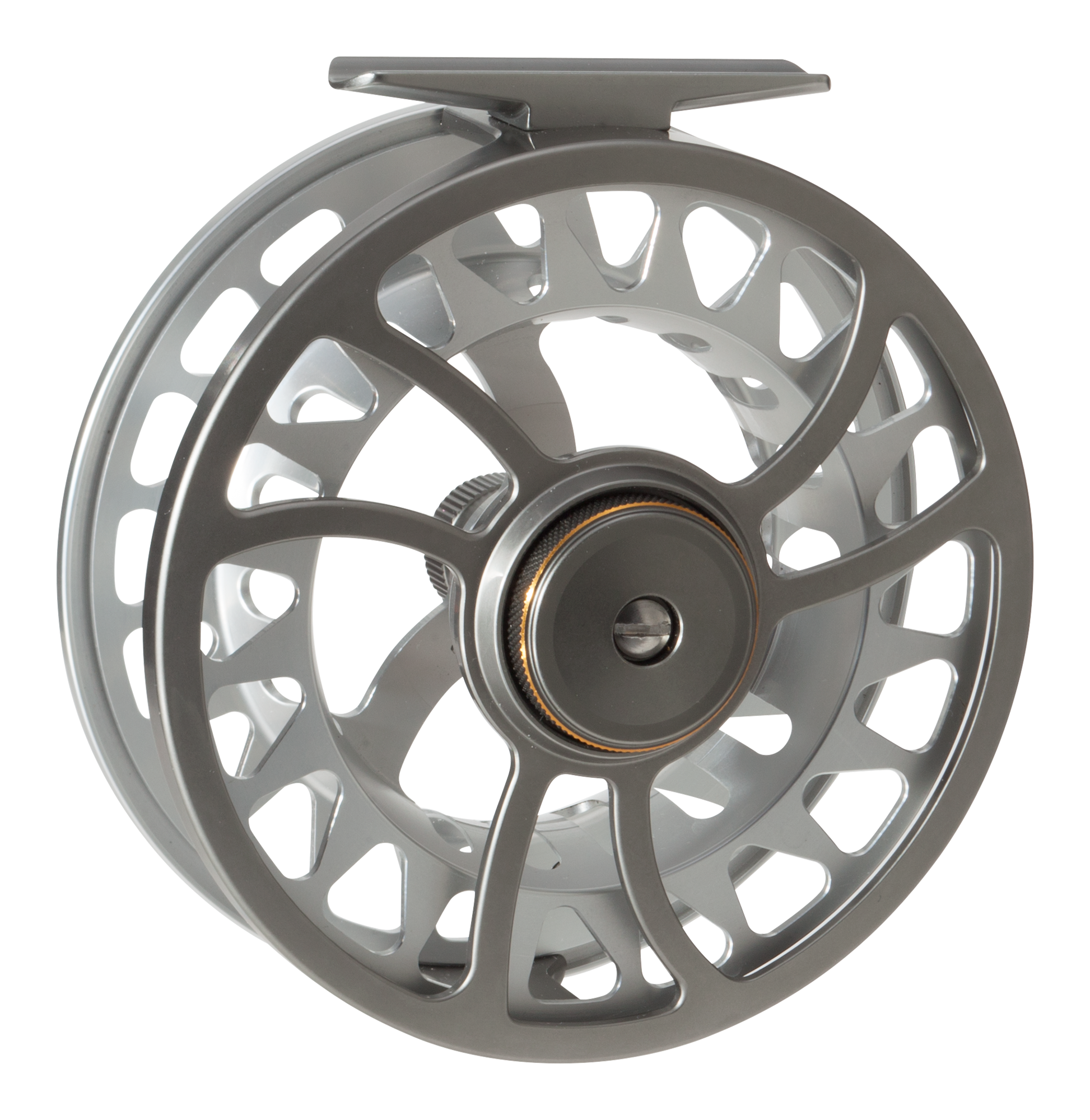 Fly Fishing Large Arbor Aluminum Reel 5 WT Brook Trout Graphics Adjustable  Drag