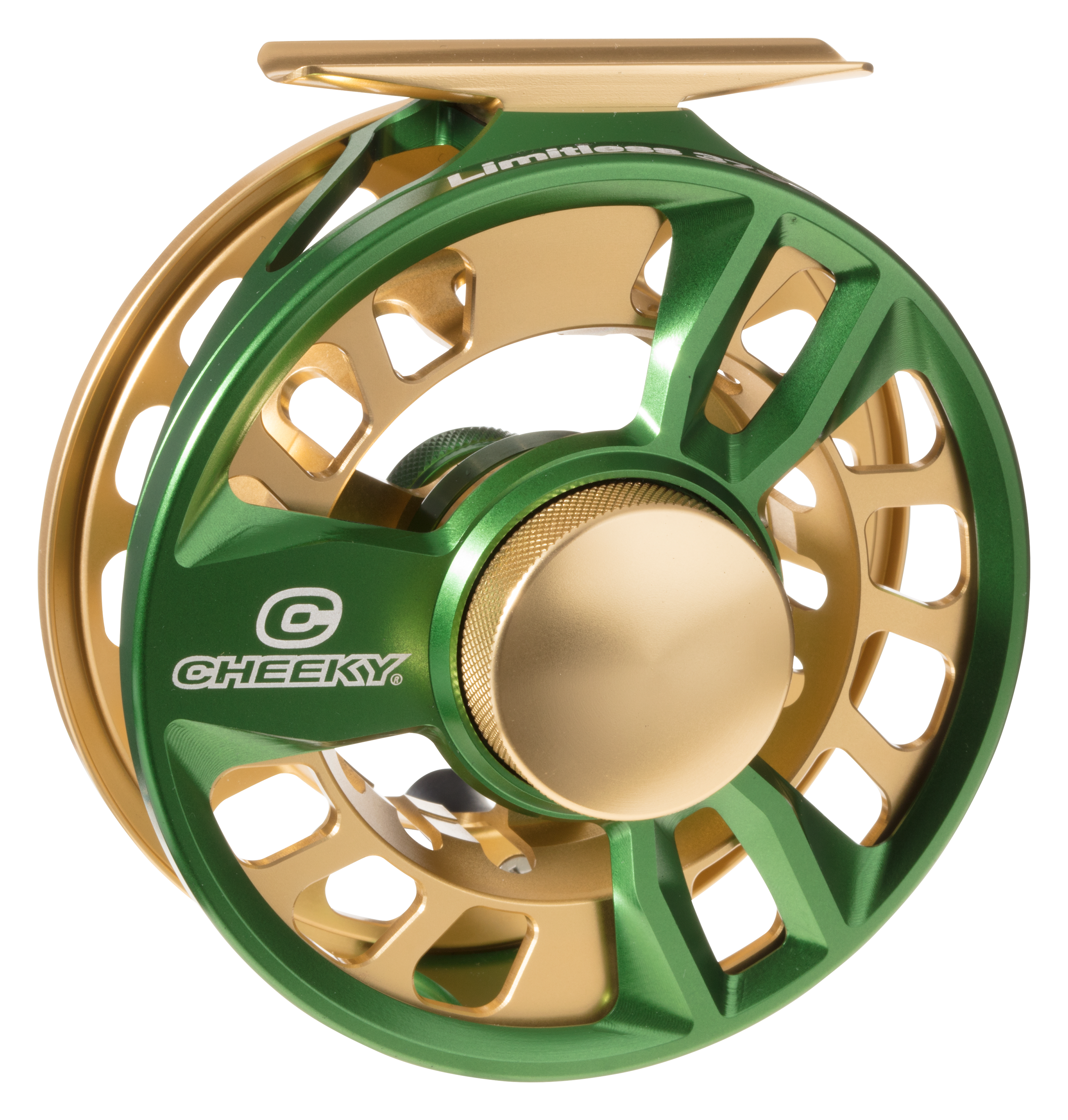 Cheeky Limitless Fly Reel - Green Gold - Model 2002