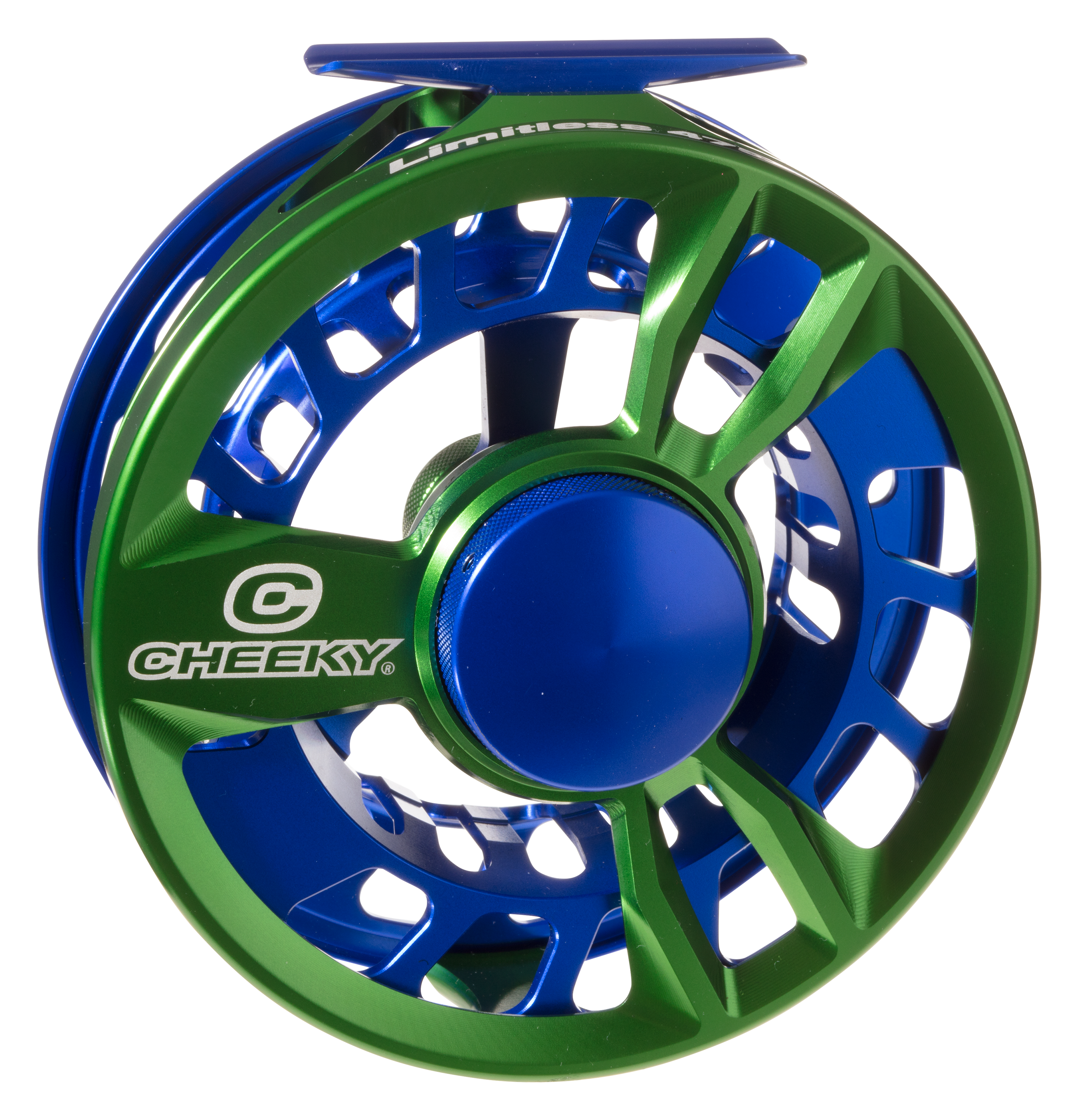 Cheeky Limitless Fly Reel - Green Blue - Model 2004