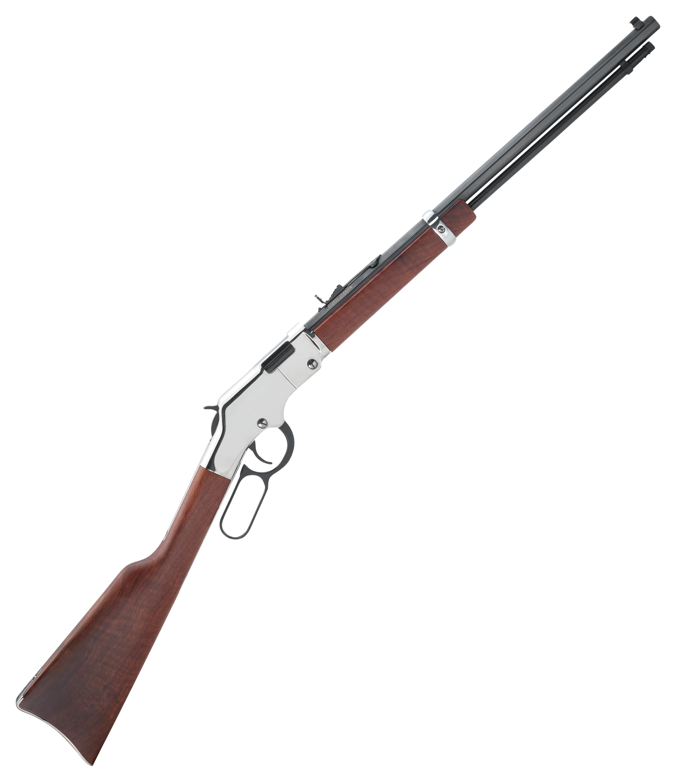 Image of Henry Golden Boy Silver Lever-Action Rimfire Rifle - .22 WMR