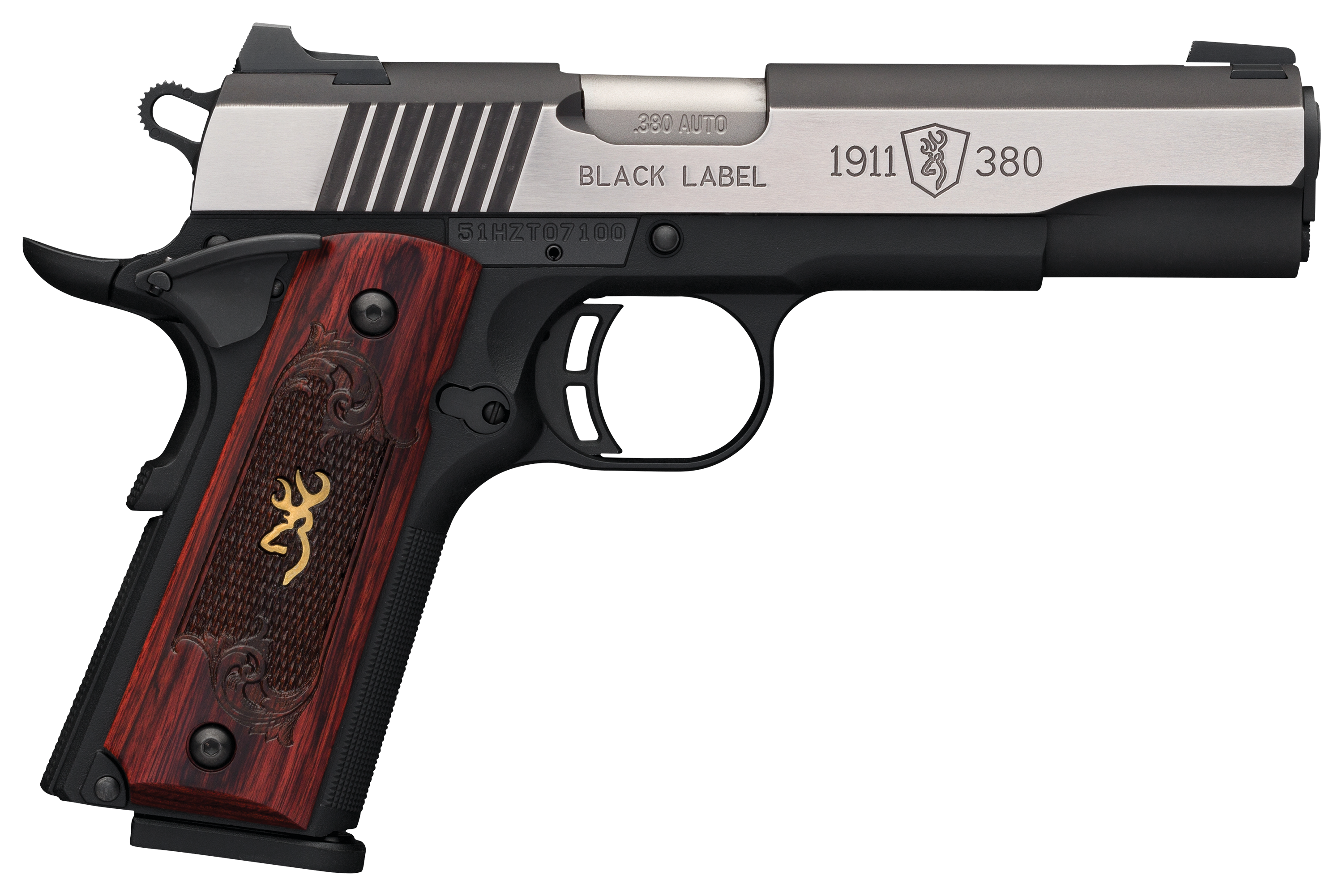 Browning Black Label Medallion Pro 1911-380 Semi-Auto Pistol