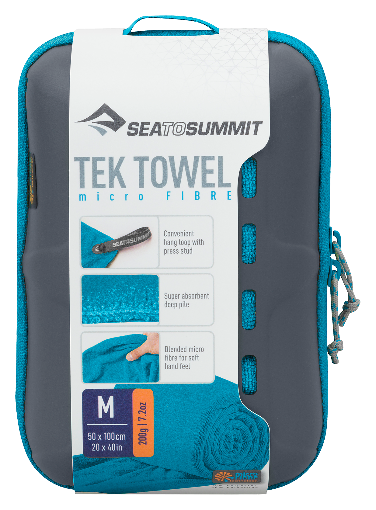Sea to Summit Tek Towel Camp Towel - M - Assorted Colors