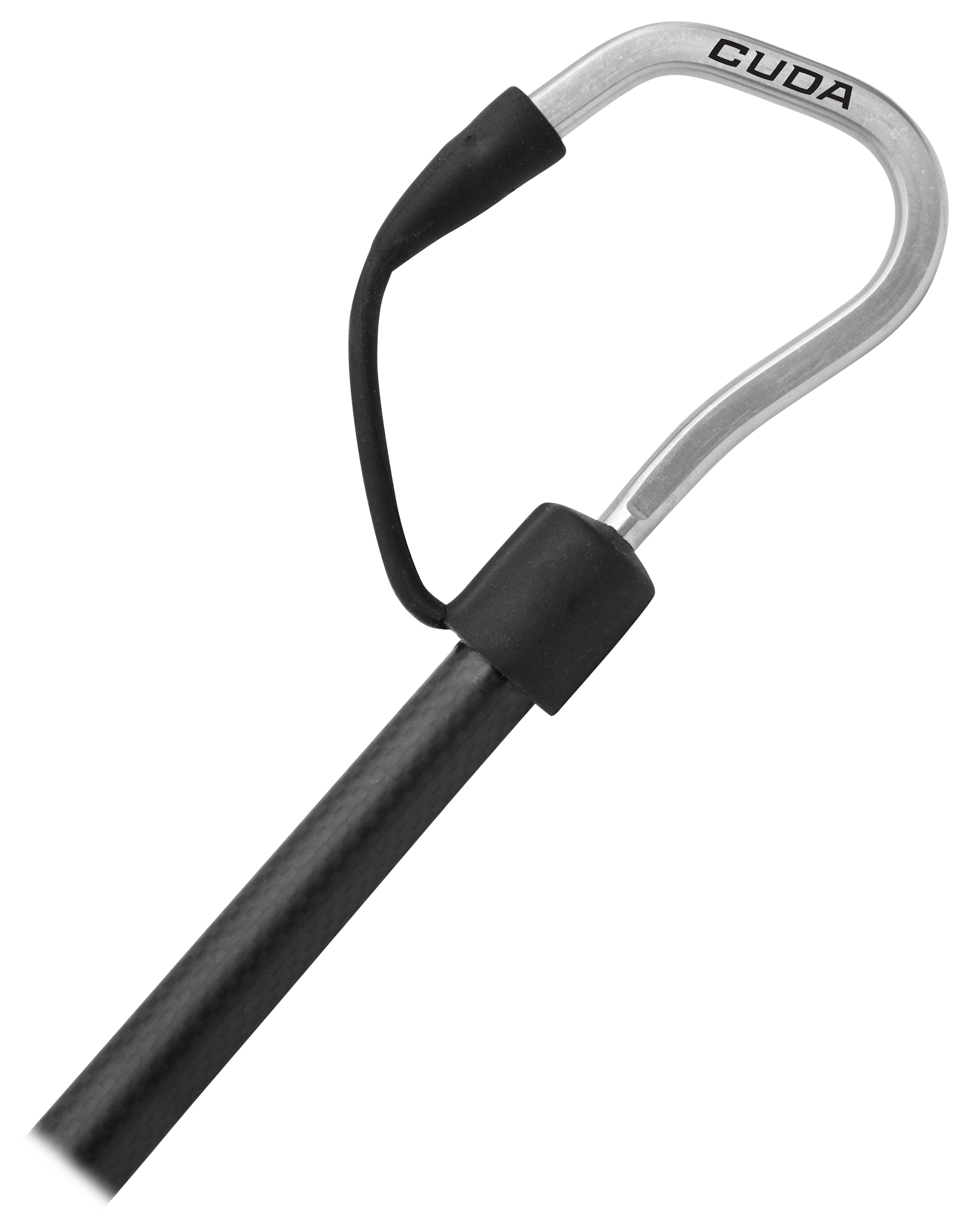 Cuda Carbon Fiber Gaff - Silver/Blue - 4 Handle - 2 Hook