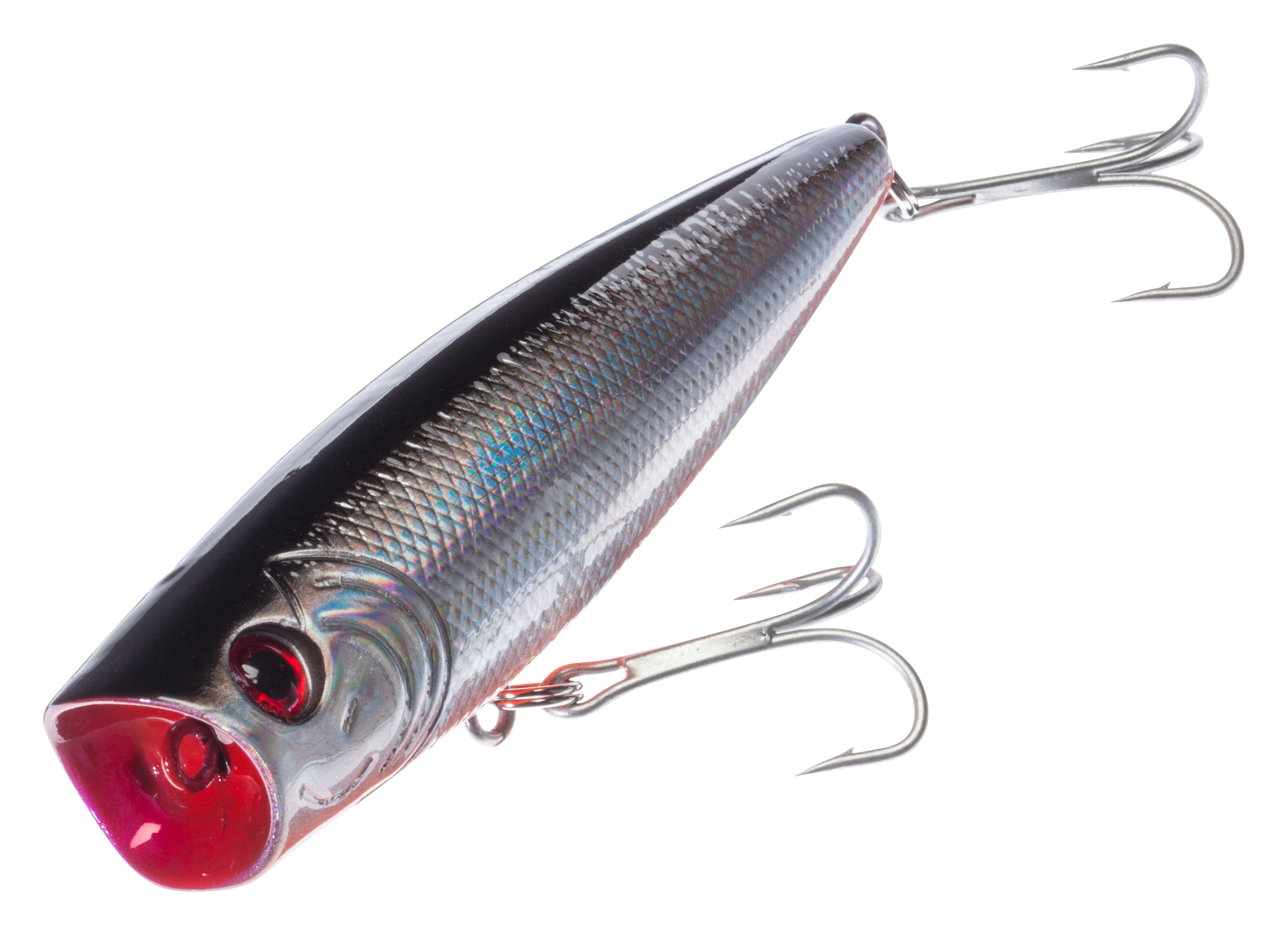 Offshore Angler Inshore Special Popper - 1/3 oz - Black Back/Orange Belly