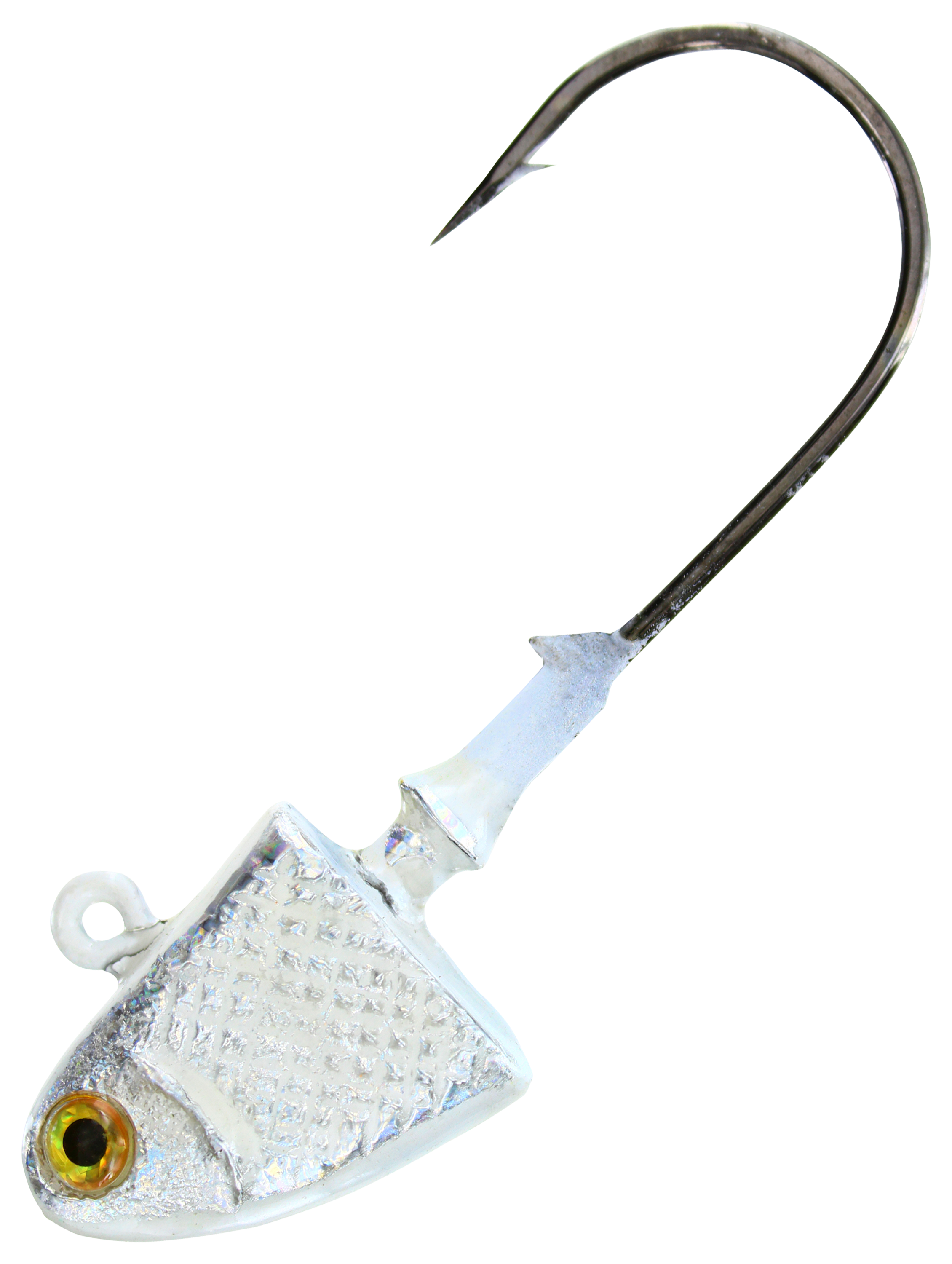 Wahoo Crystal Shad Jighead - Silver Shad - 3/4 oz. - 100007232-2406761 - Fishing Snug your favorite shad body up against a Wahoo Cr sku 100007232-2406761