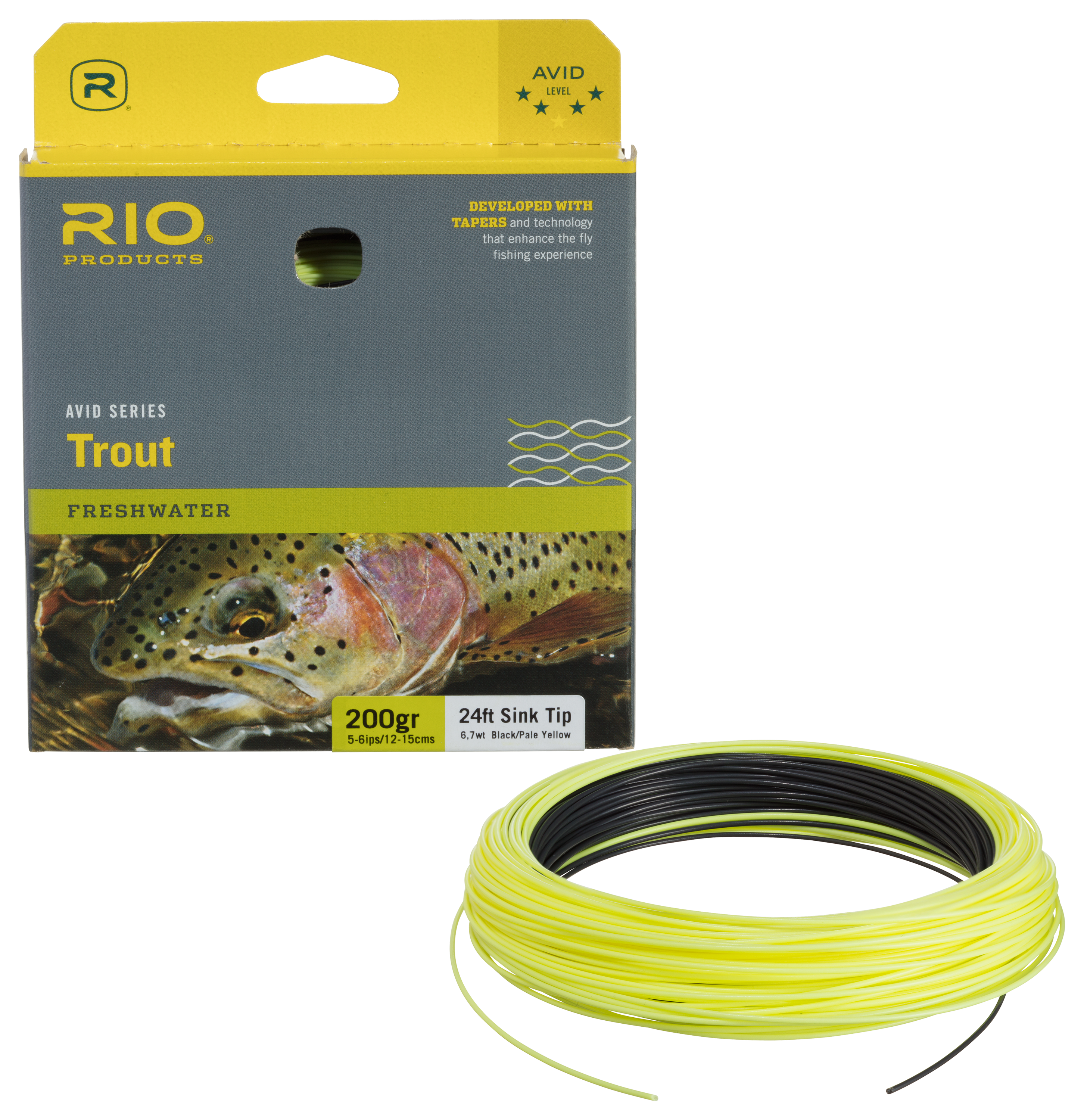 Rio Avid 24 Sinking Tip Fly Line - 150 gr.