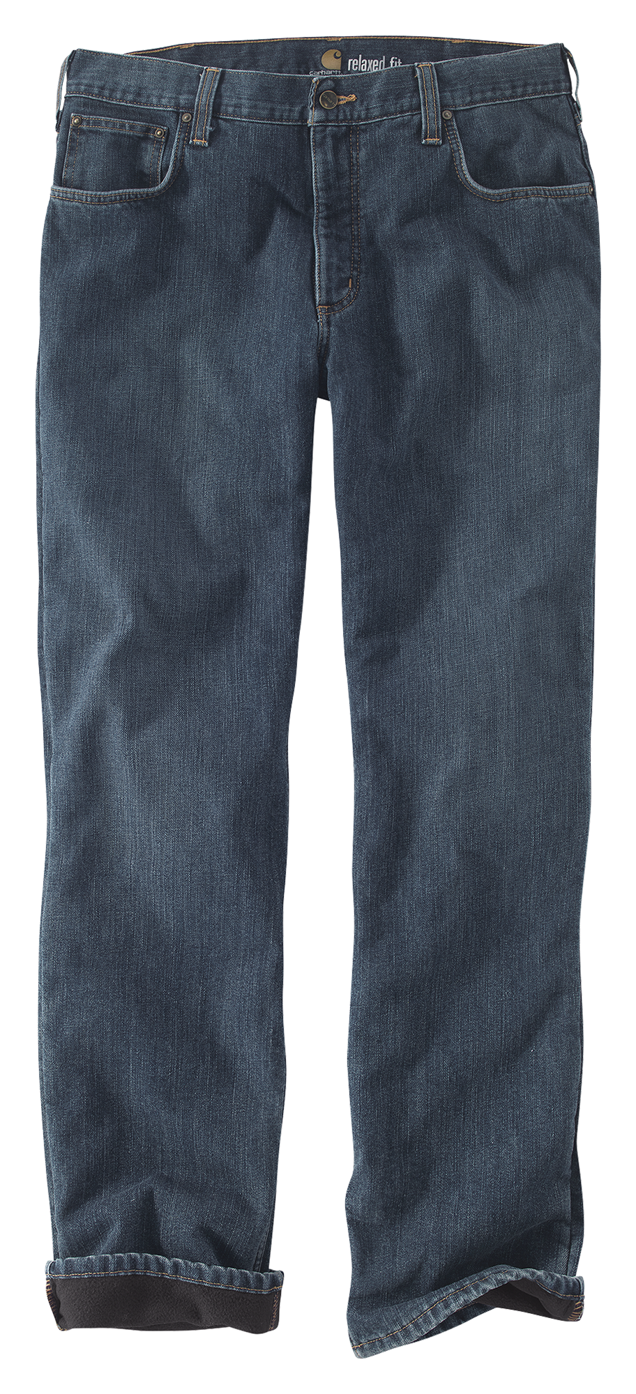 Carhartt Relaxed-Fit Holter Fleece-Lined Jeans for Men