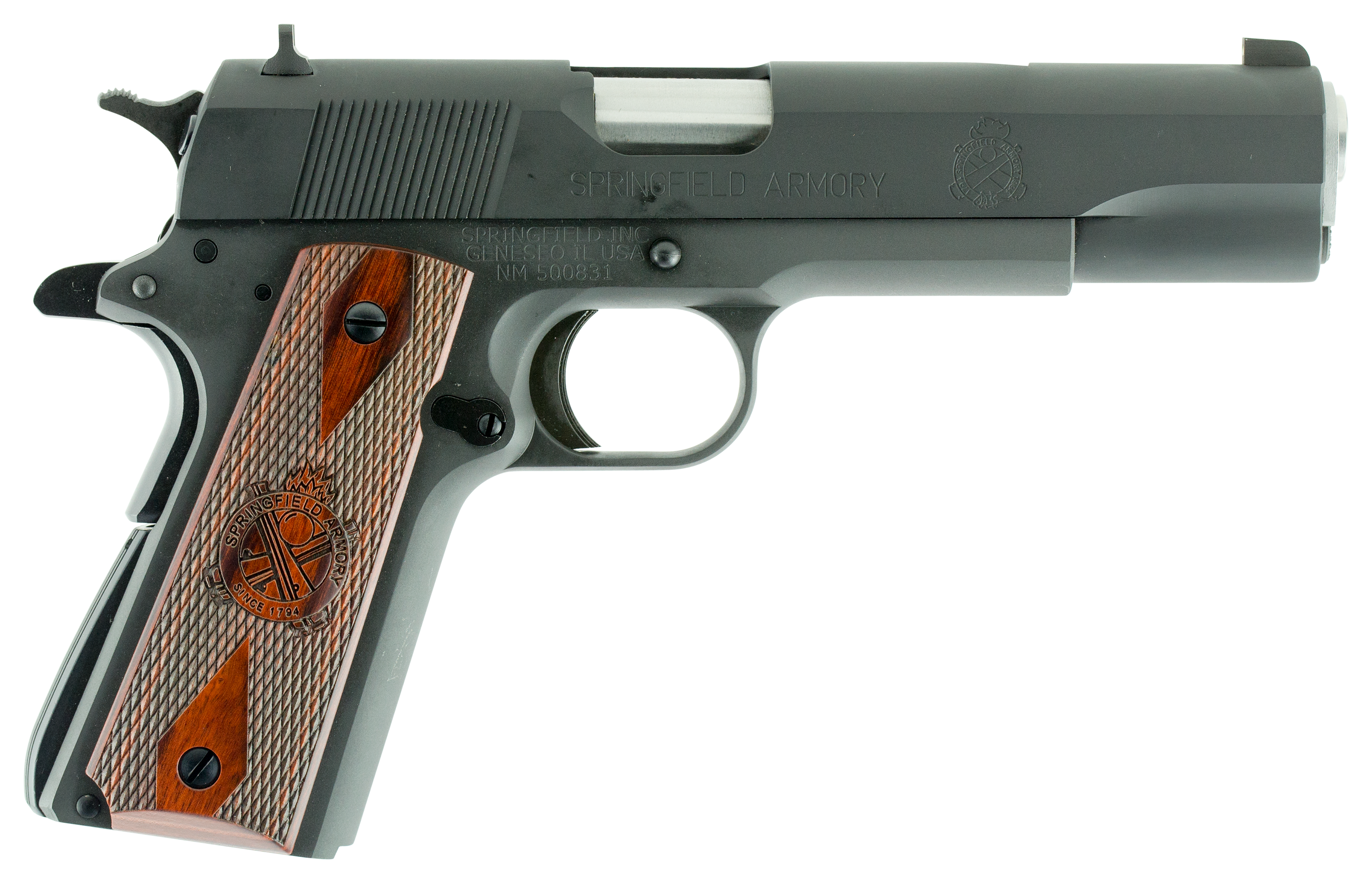 Image of Springfield Armory 1911 Mil-Spec Semi-Auto Pistol - Black Parkerized - Mil-Spec CA Compliant