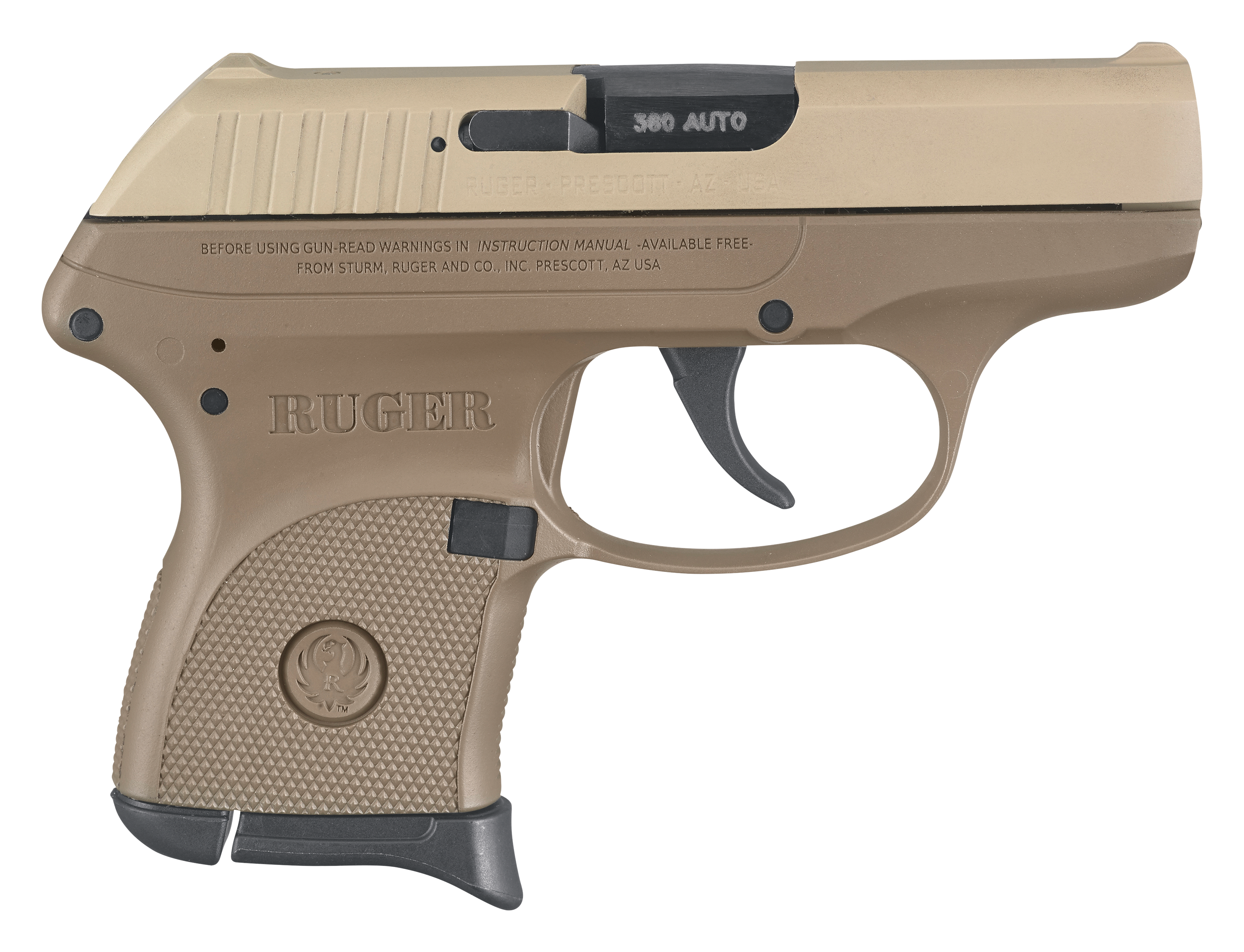Ruger LCP Semi-Auto Pistol with FDE Frame