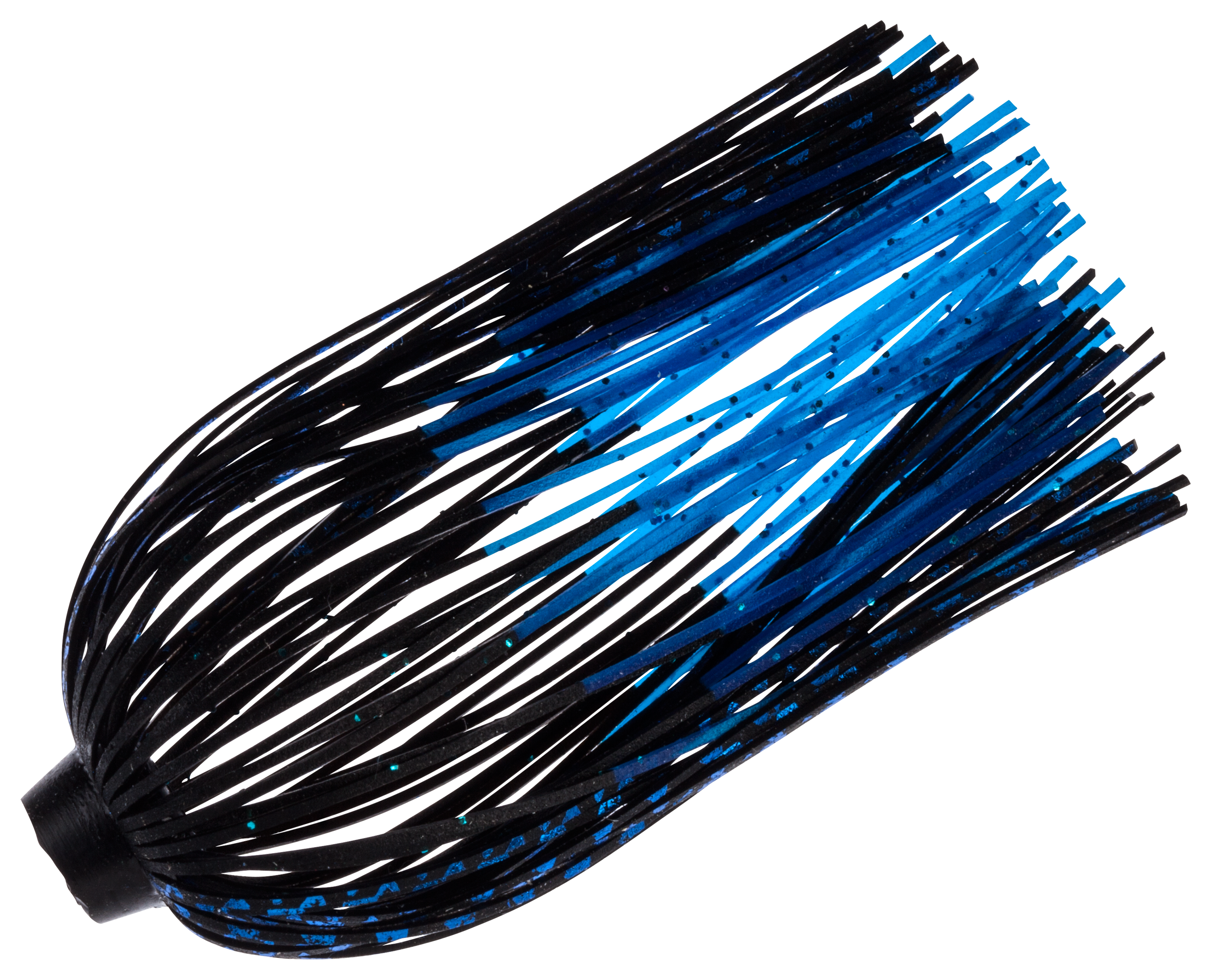 Bass Pro Shops Enticer Pro Skirt - 3 - Black/Blue Flash
