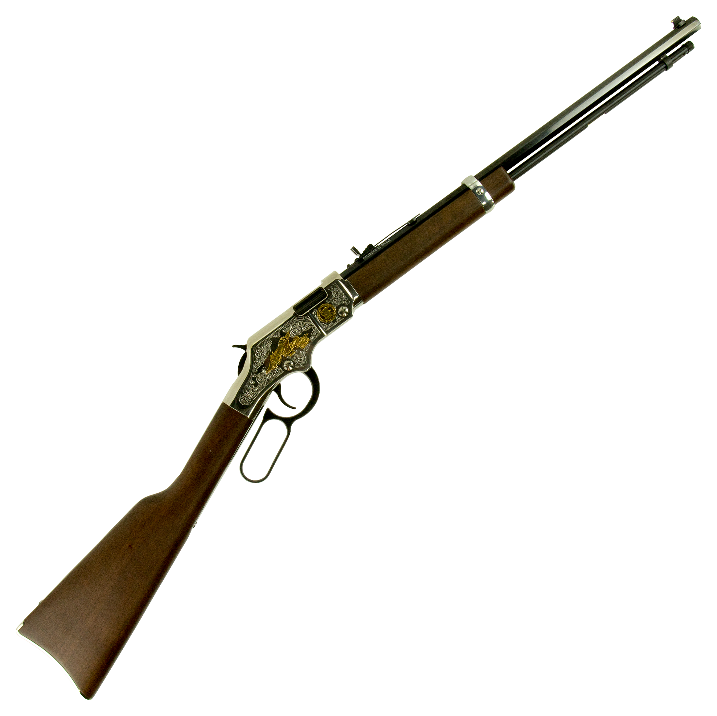 Henry Second Amendment Tribute Edition Lever Action Rifle - Brown -  H004SAT