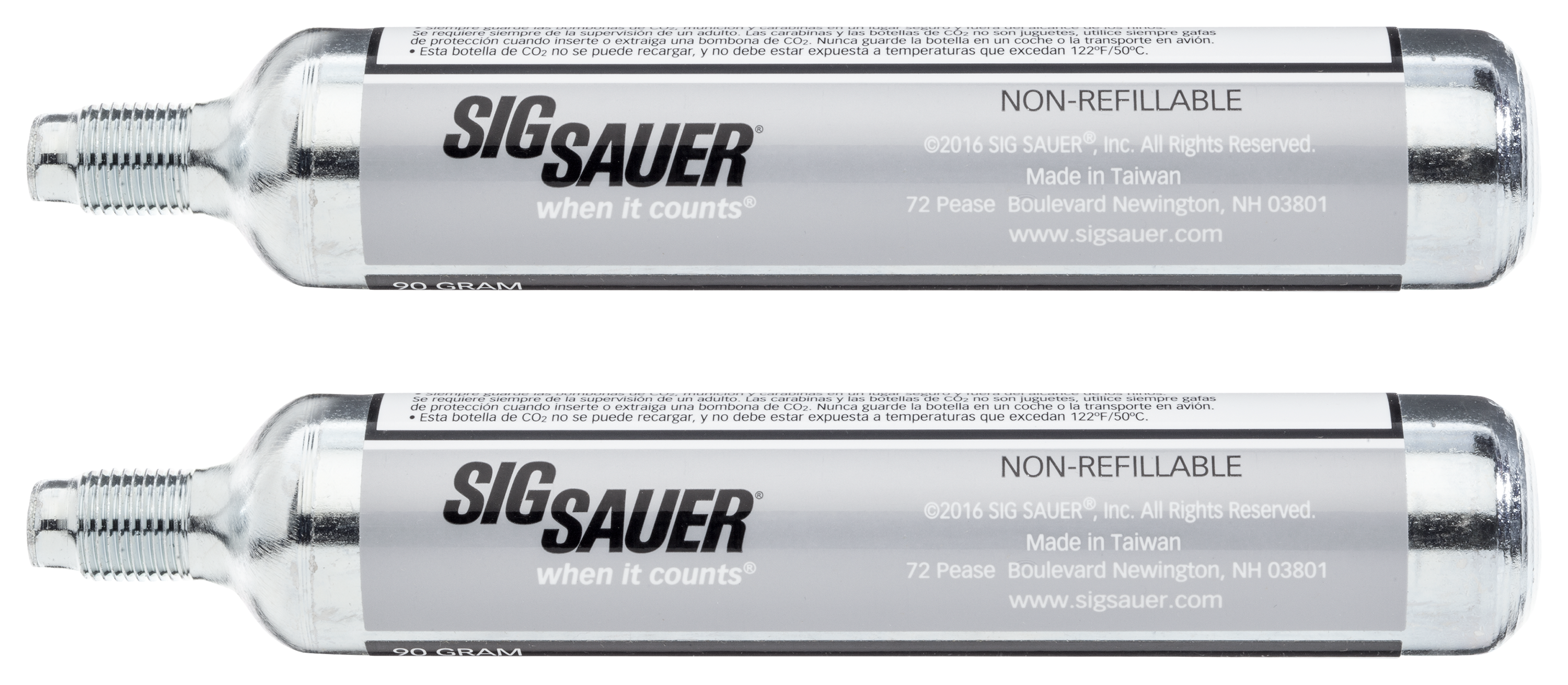 SIG SAUER Prefilled CO2 Cylinder