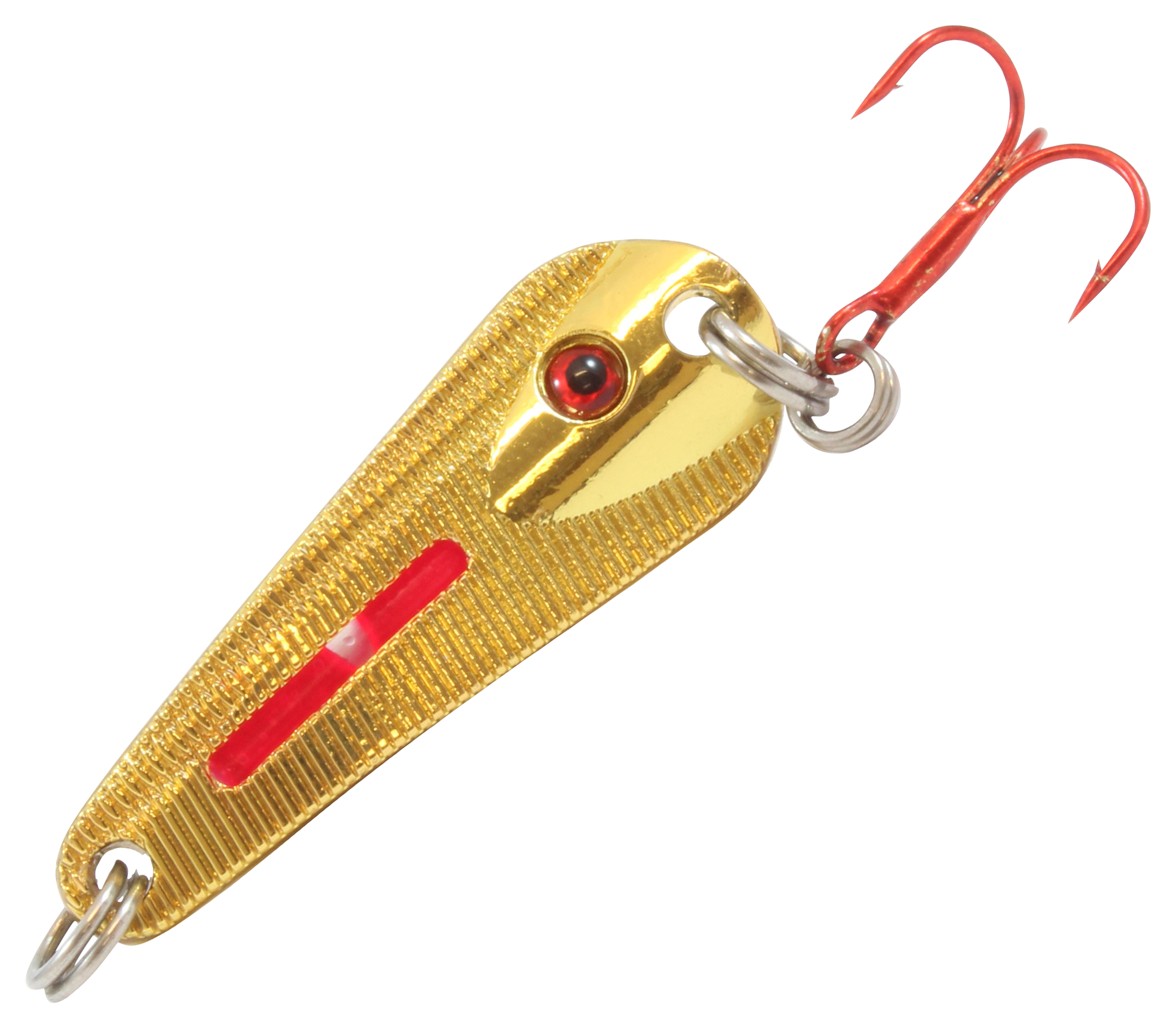 Northland Glo-Shot Spoon - 1/8 oz. - Metallic Gold - 100017181-2417282 - Fishing If you want some rod-bending action out on the ice sku 100017181-2417282