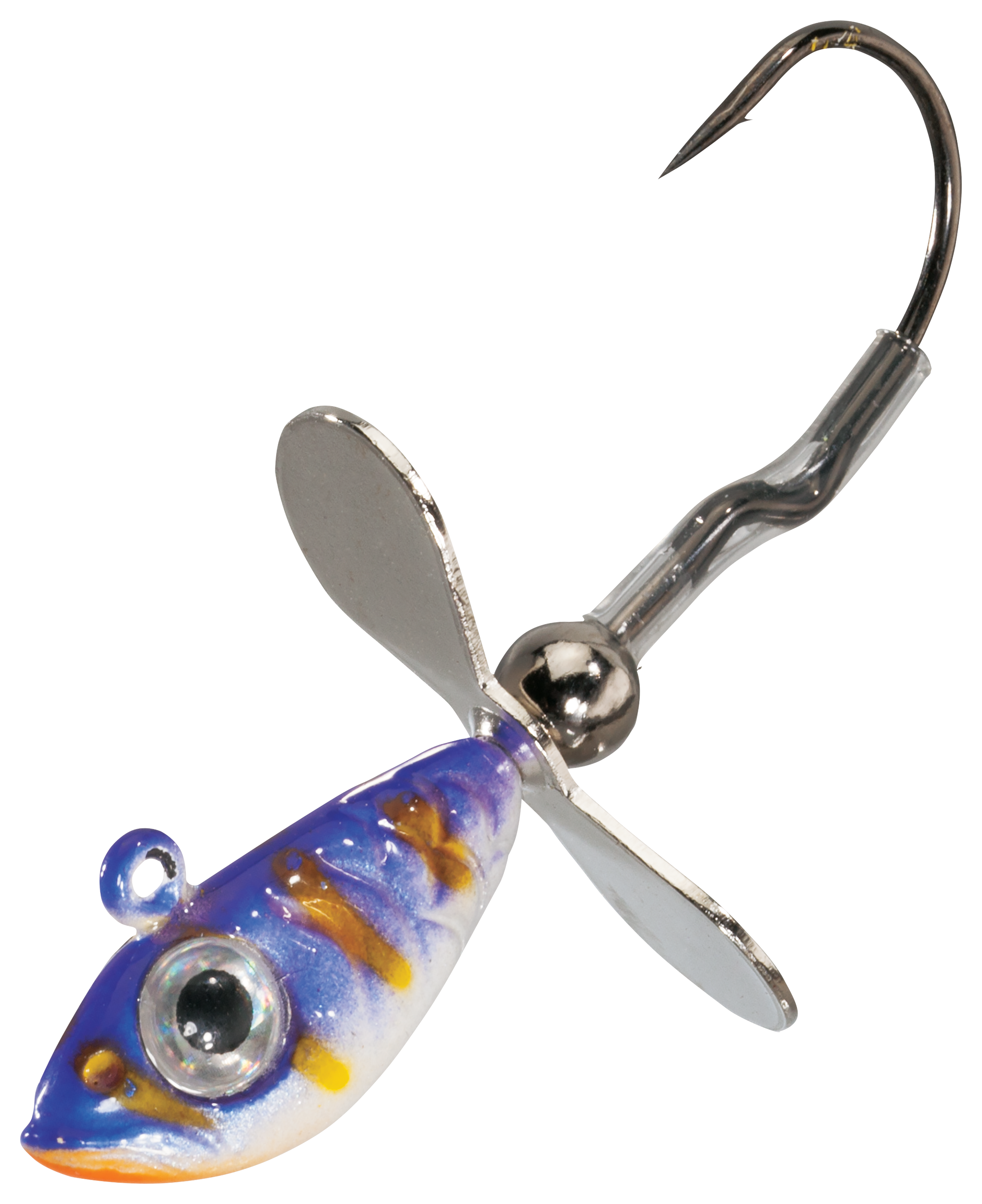 Northland Fishing Tackle UV Whistler Jig - 3/8 oz. - UV Purple Tiger