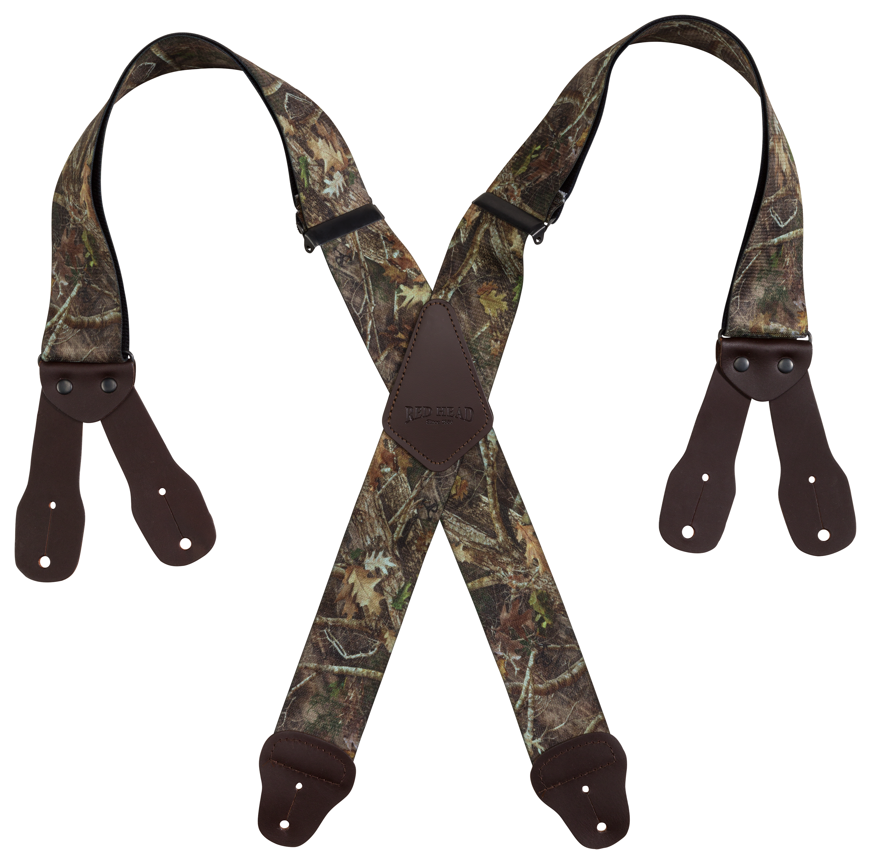 RedHead Button-On Camo Suspenders - TrueTimber Kanati