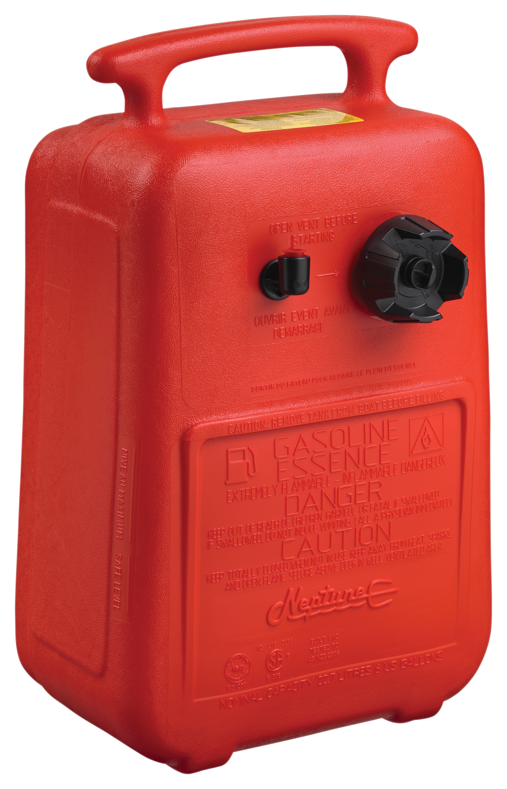 Scepter Neptune Portable Marine Gas Tank - 6 Gallon