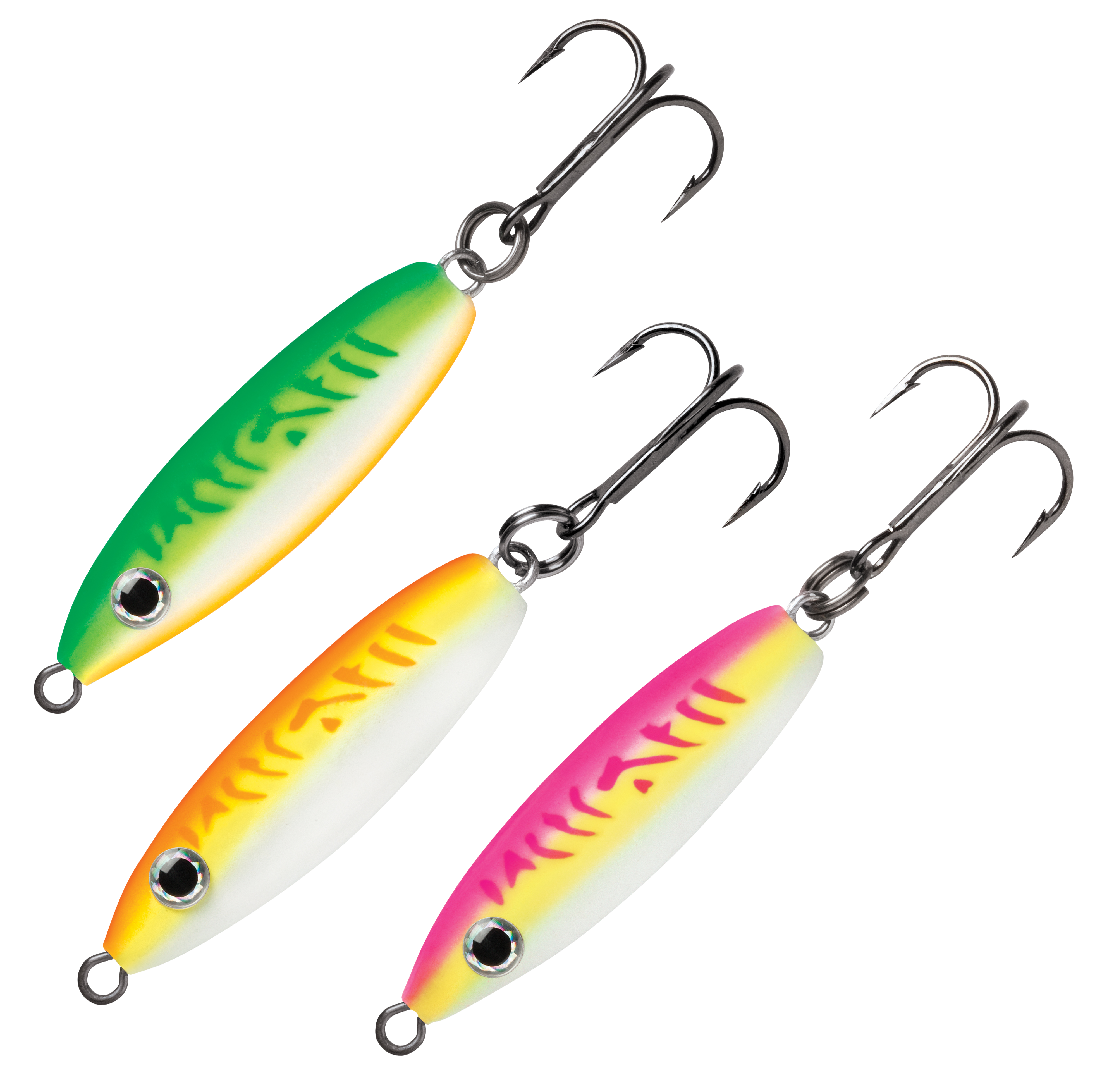 VMC Rattle Spoon Kit - 1/8 oz. #10 - Glow UV