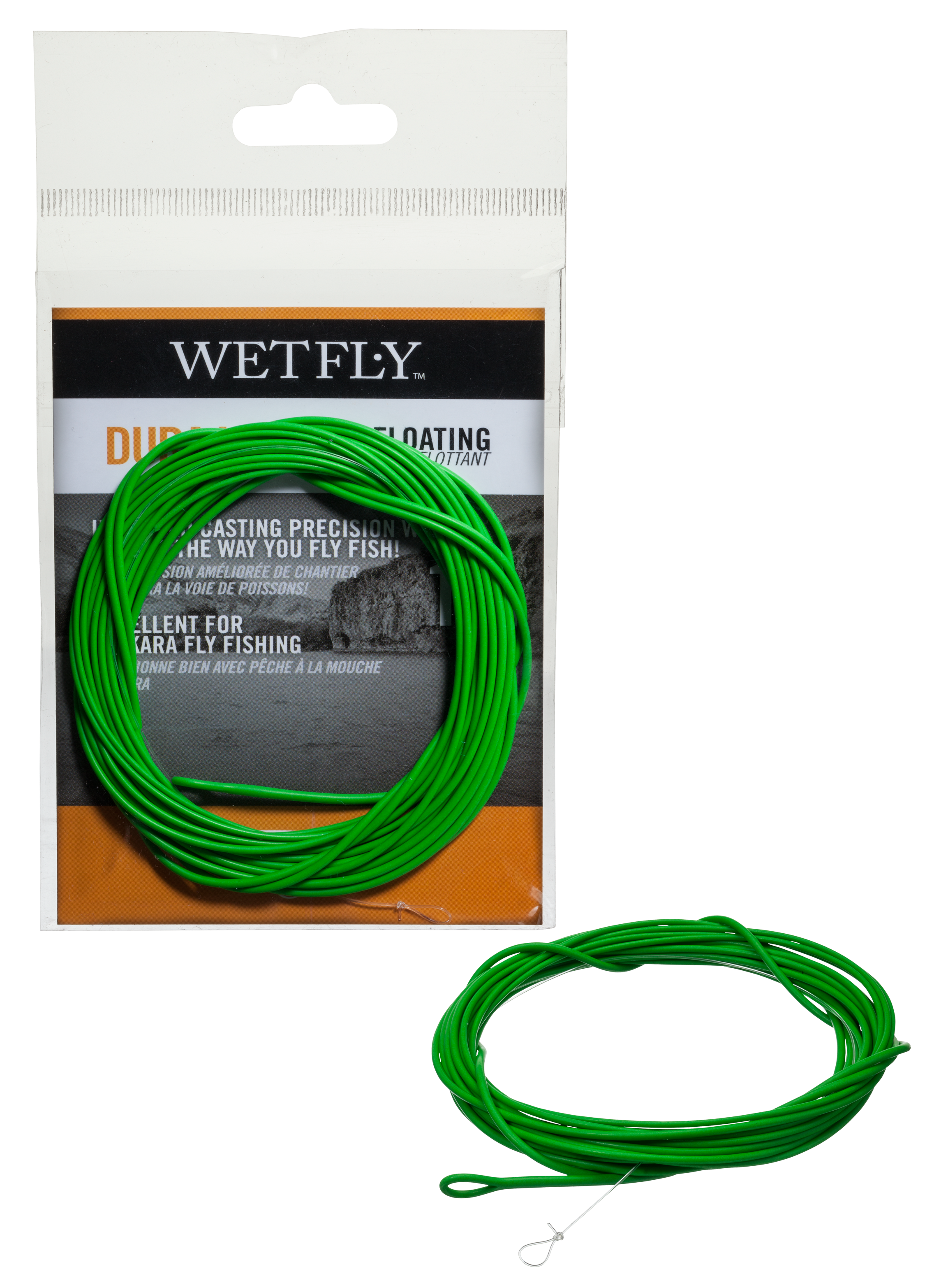 Wetfly Duraleader Fly Line - Floating - 12 - 100026650-2428061 - Fishing Looped on both ends, the Wetfly™ DuraLeader for  sku 100026650-2428061