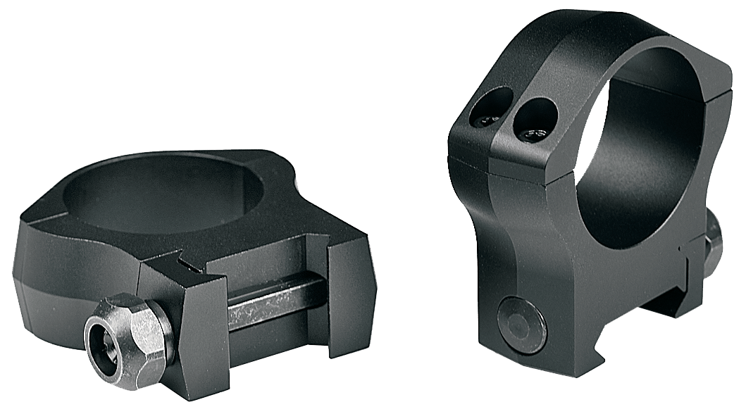 Image of Warne Mountain Tech Rifle Scope Rings - Medium - 30mm - Black