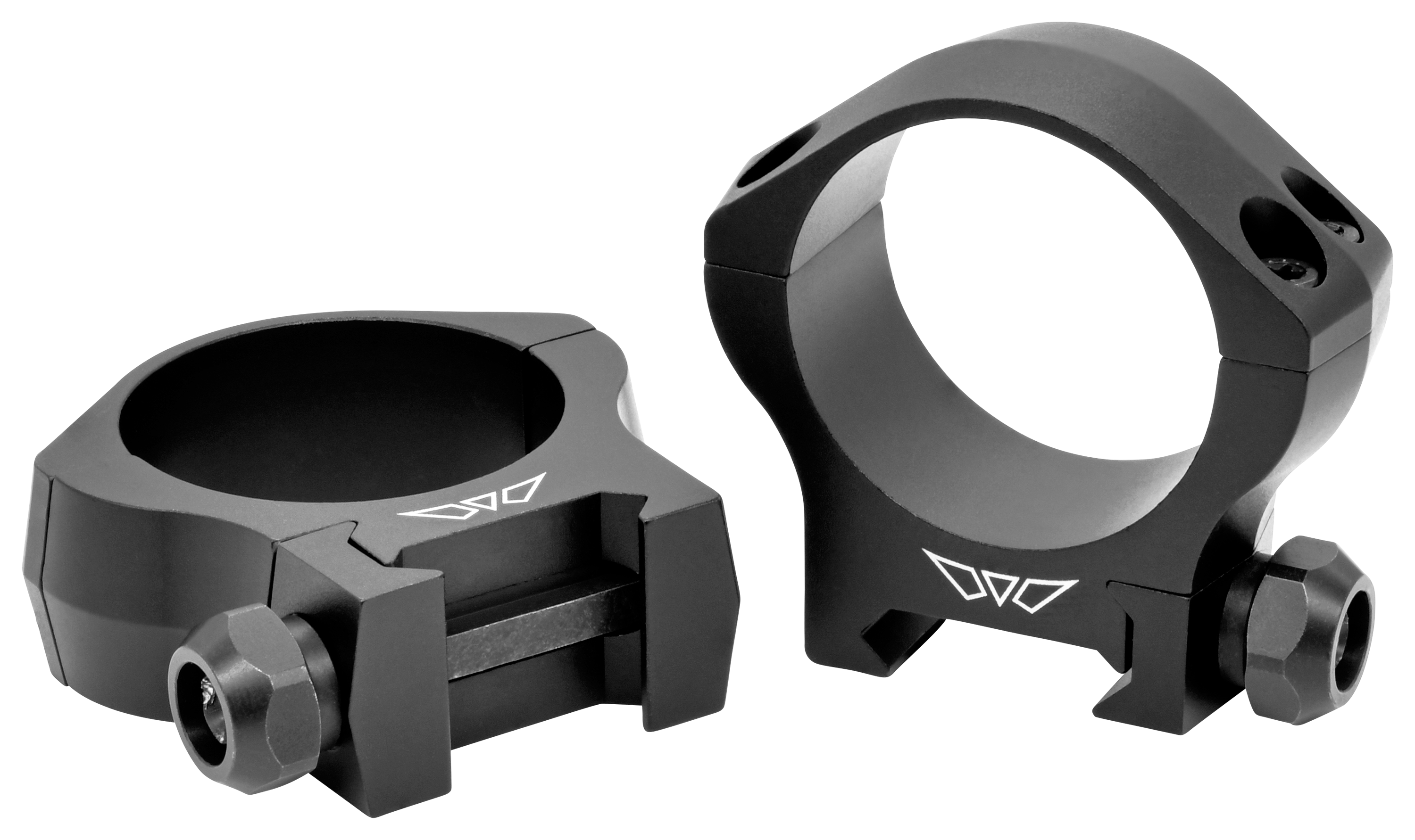 Image of Warne Mountain Tech Rifle Scope Rings - Low - 34mm - Black