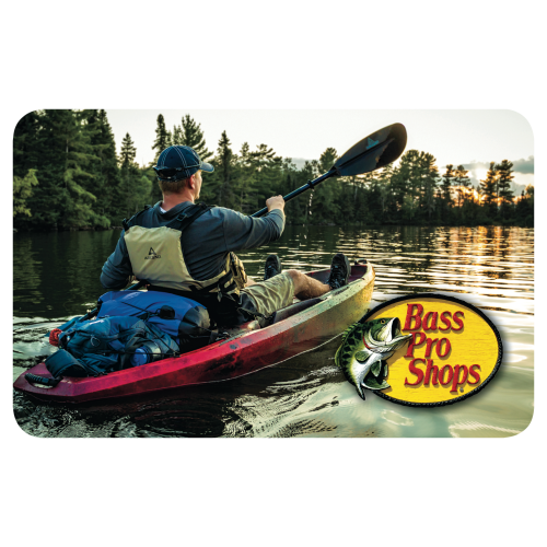 Bass Pro Shops Kayak Gift Card Image