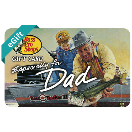 Bass Pro Shops eGift Card Especially for Dad Image