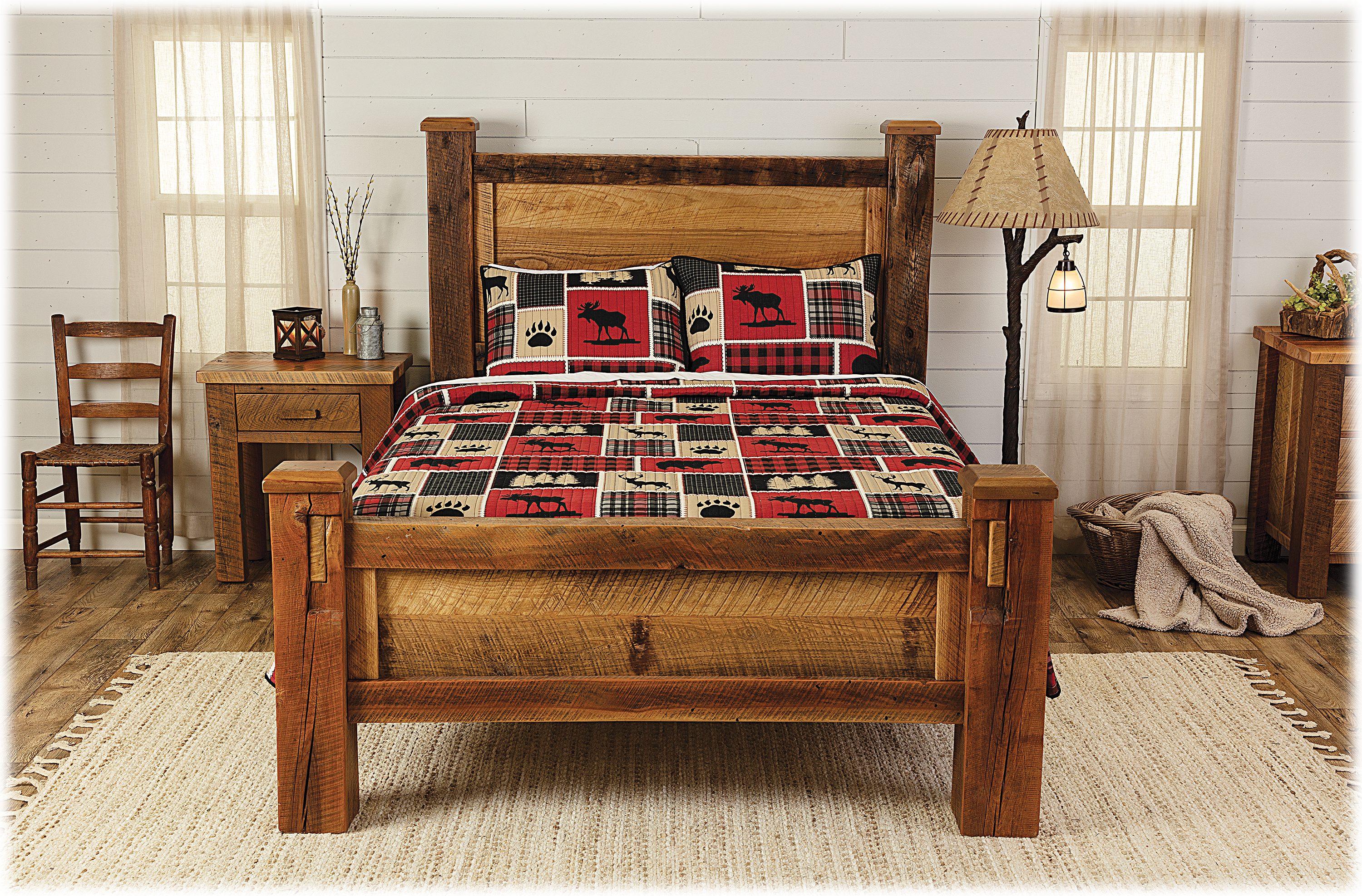 White River Home Northern Trail Quilt Set - Full/Queen
