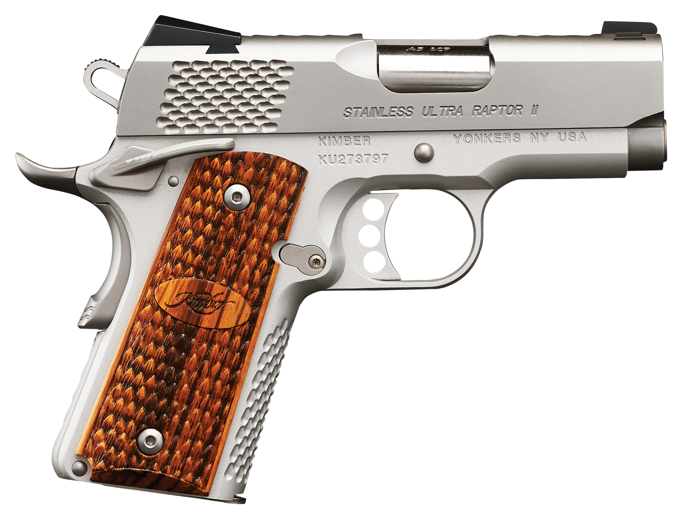 Kimber Ultra Raptor II SemiAuto Pistol  45 Automatic Colt Pistol