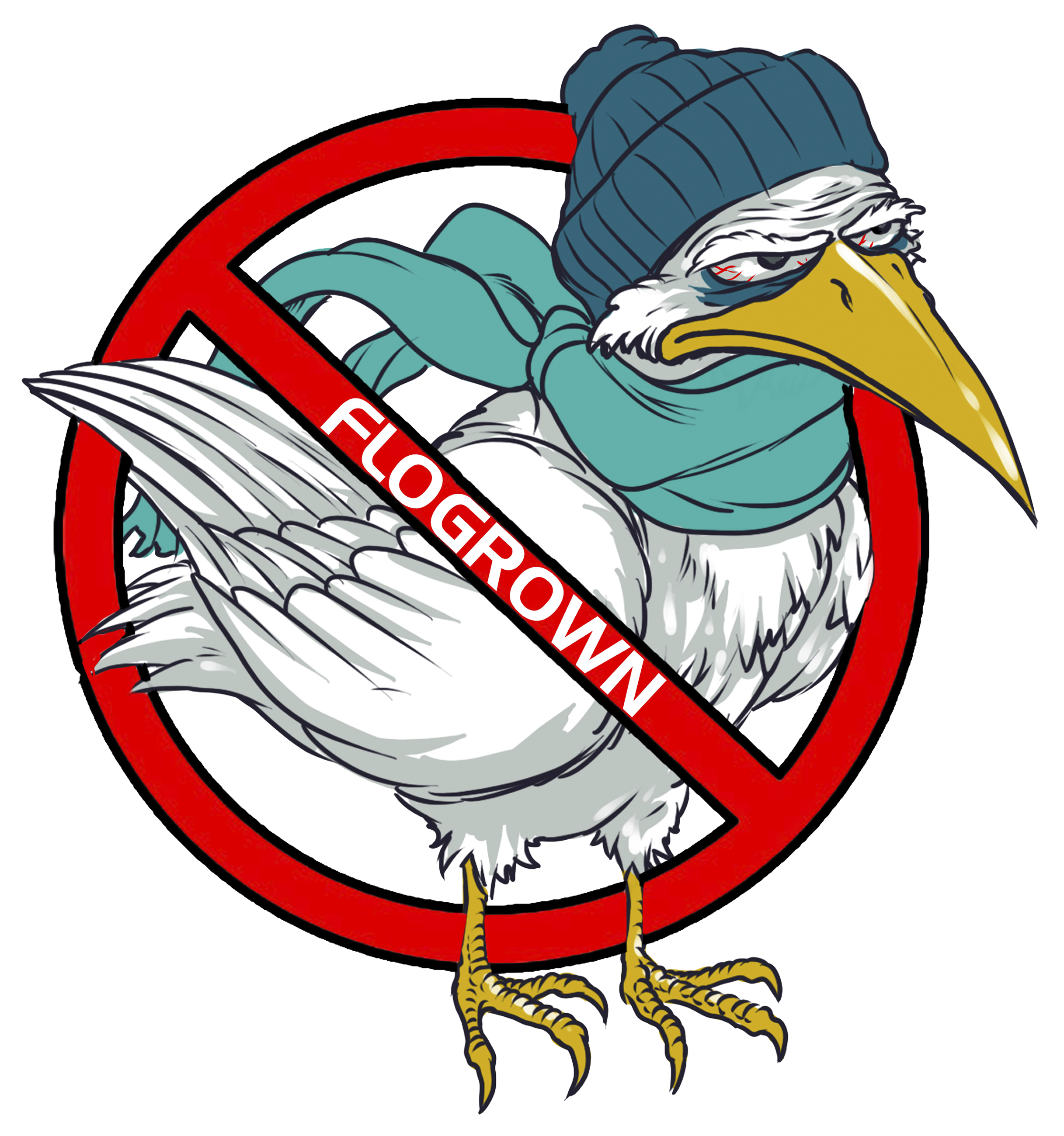FloGrown Snowbird Vinyl Decal