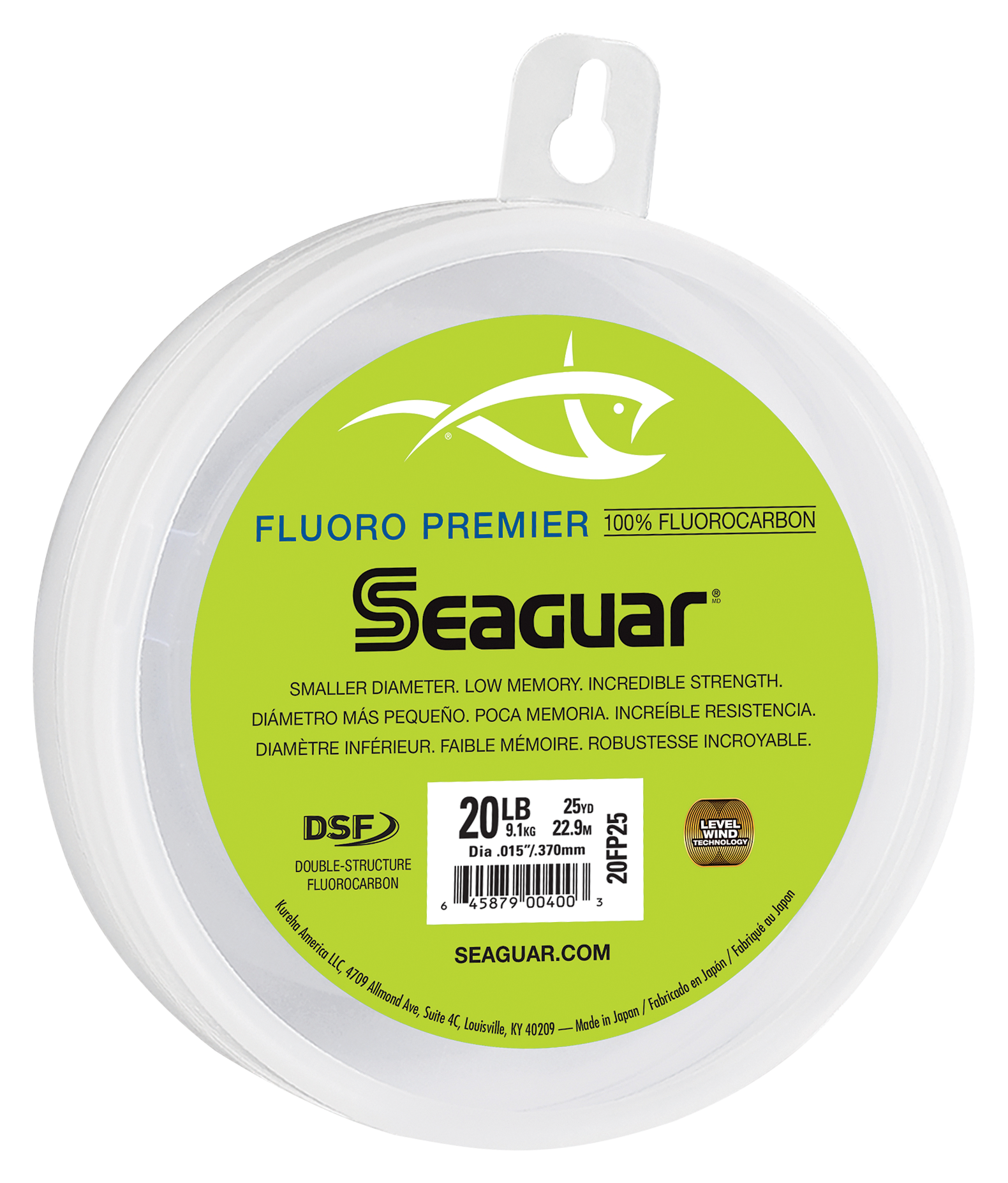 100032762-2432675 Seaguar Fluoro Premier Leader Material - Clear - 4 sku 100032762-2432675