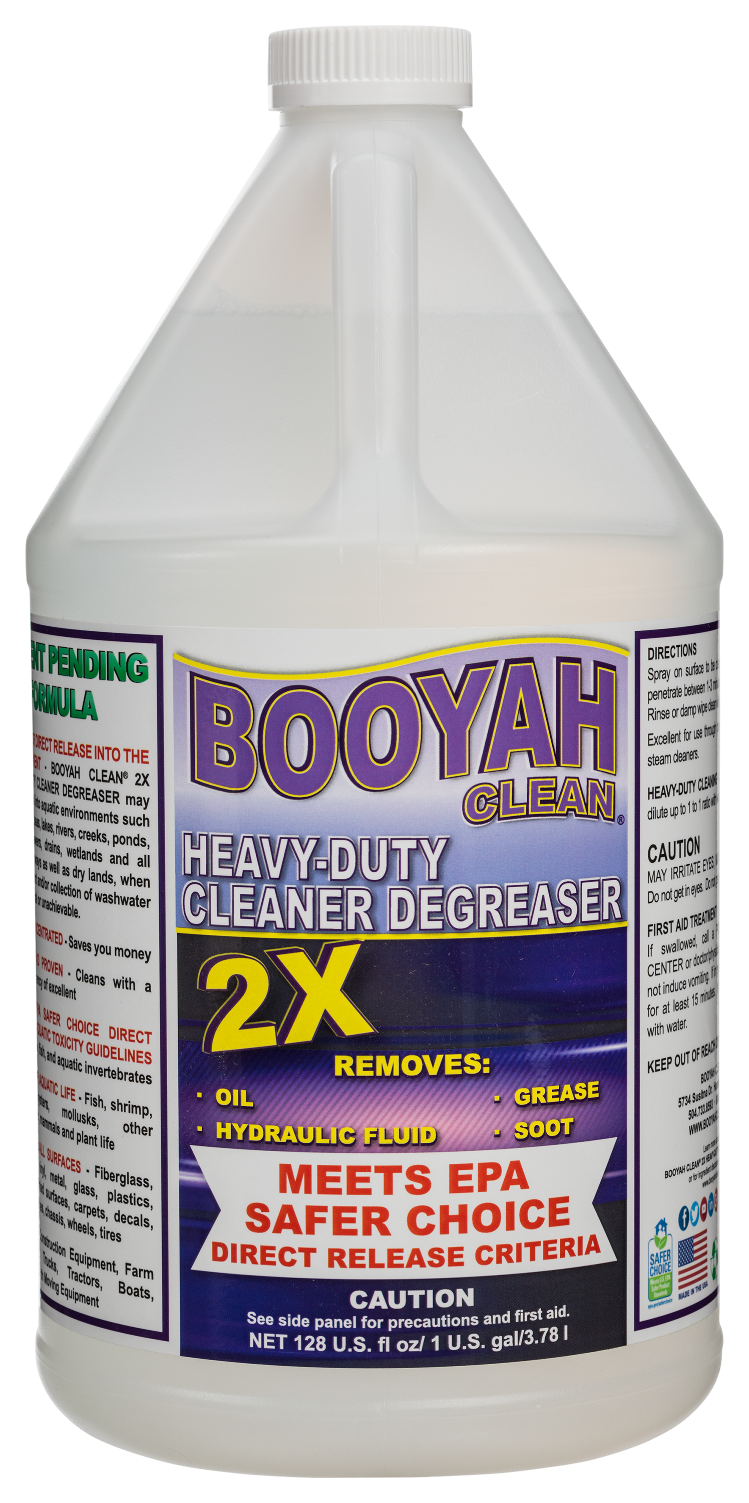 Booyah Clean Marine 2X HD Cleaner Degreaser - 1 Gallon