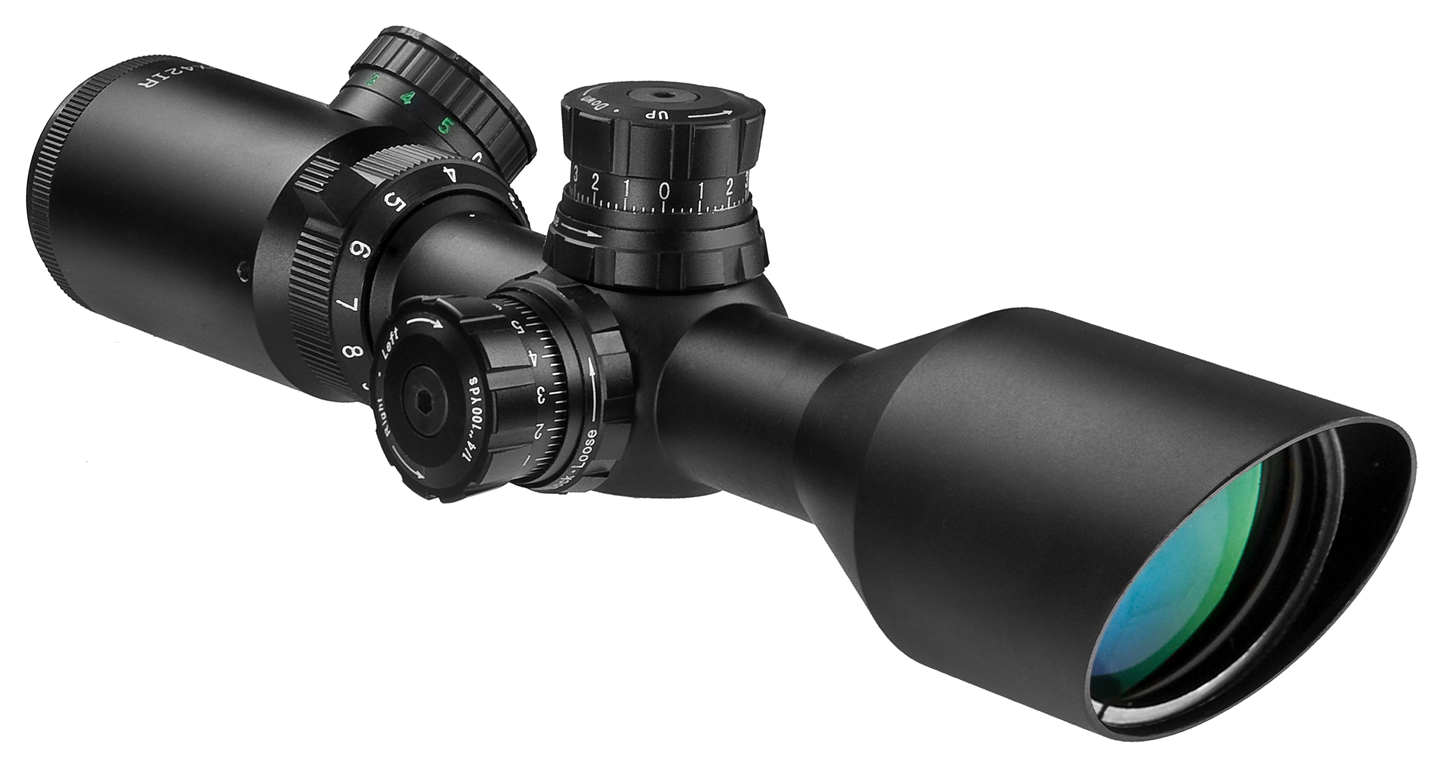 Barska IR 2nd Generation Sniper Rifle Scope - 3x-9x42mm - Barska