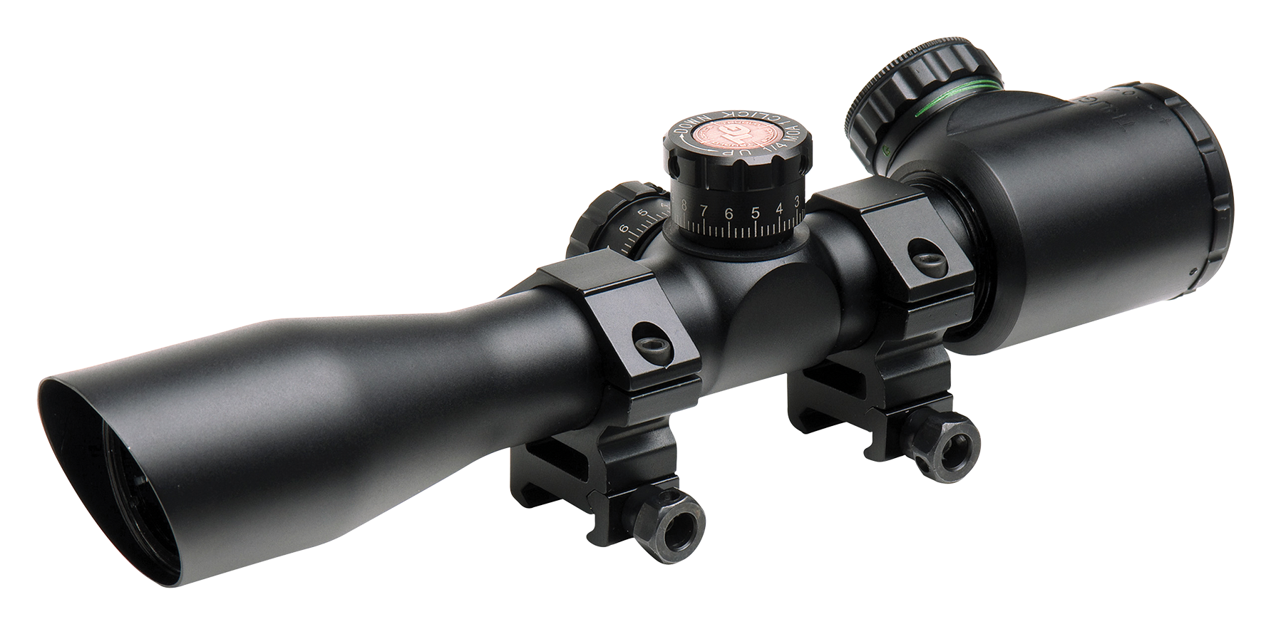 Image of TRUGLO Tru-Brite Xtreme Compact Tactical Rifle Scope - 4X-32mm - Illuminated Mil-Dot, 3 Color