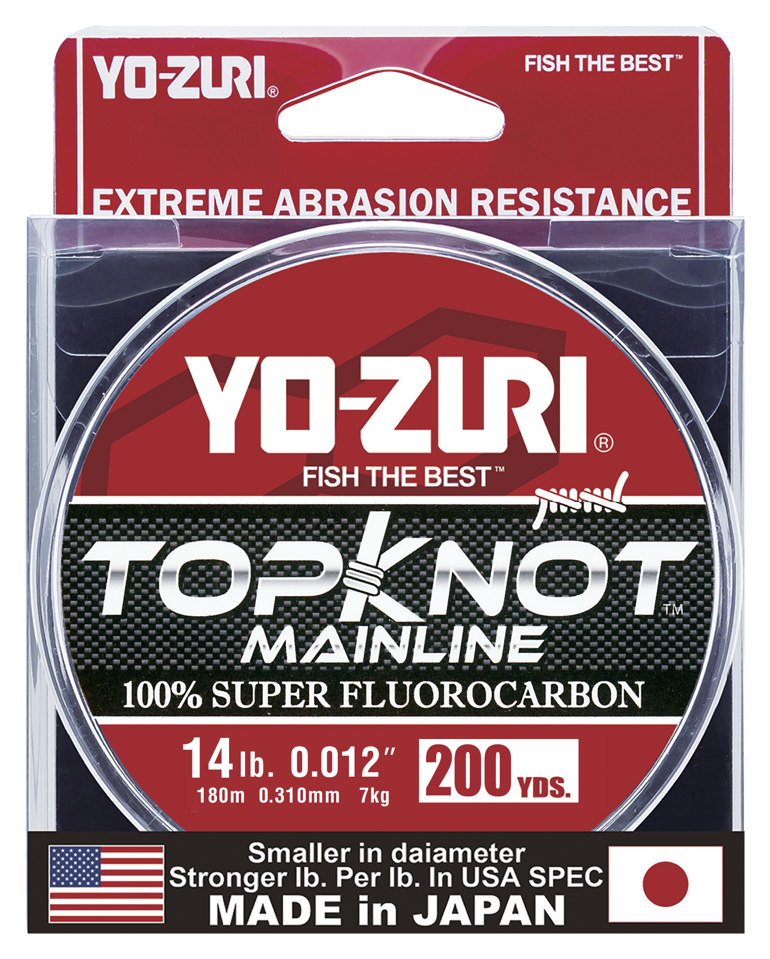 Yo-Zuri TopKnot Fluorocarbon Line