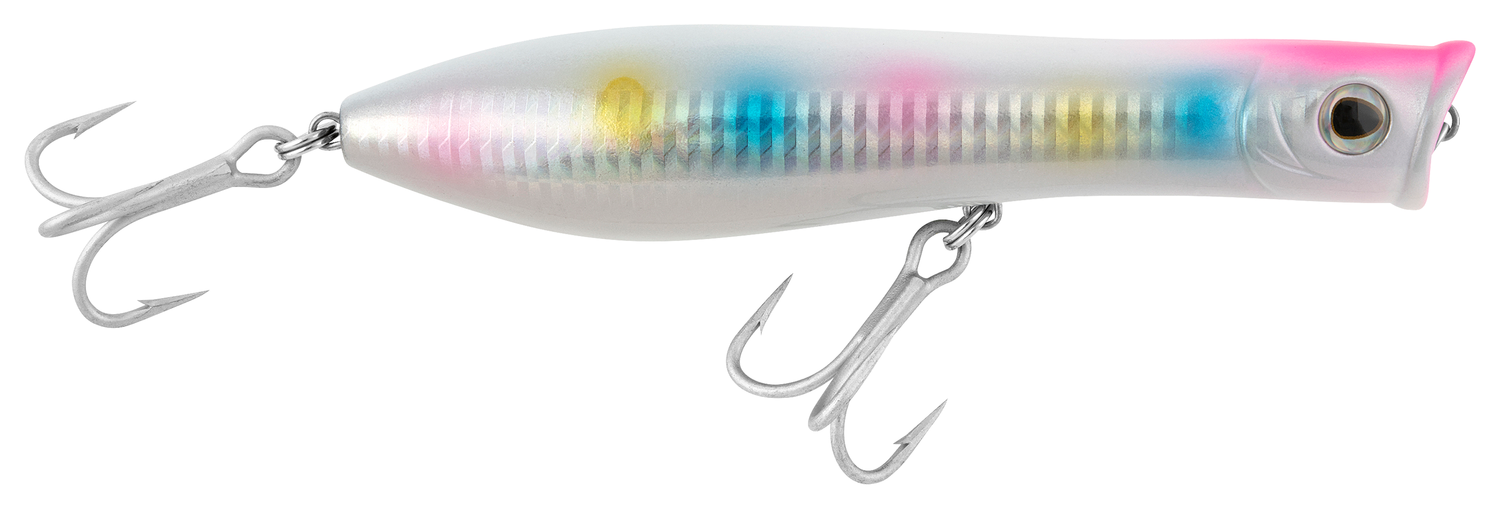 Tsunami TSTP7F-217 Talkin Pencil Popper 7 Floating Striper Lure  Silver/Clear : Sports & Outdoors 