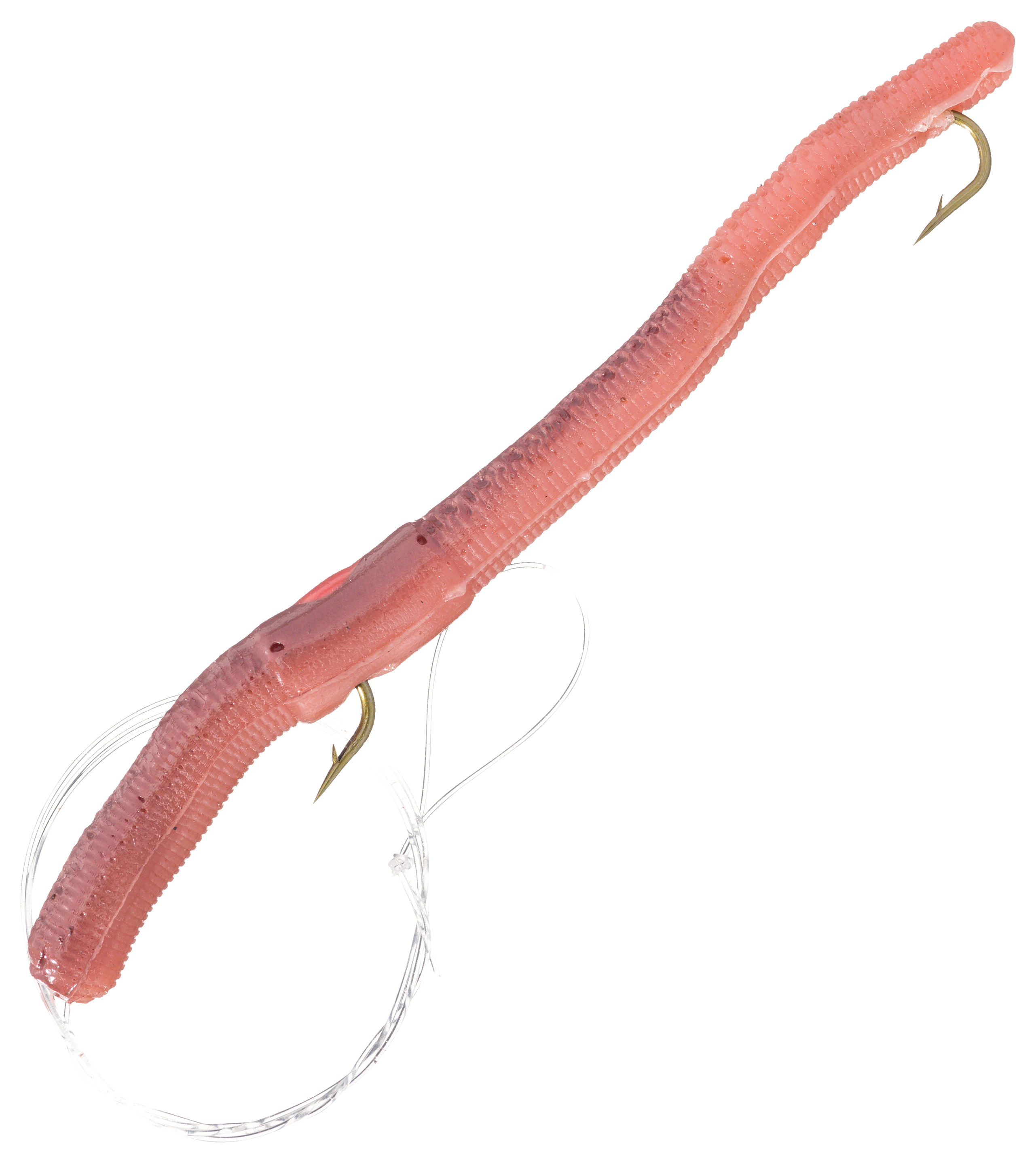 Stopper Lures Original Rigged Rival Worm - 2-1/2 - Natural