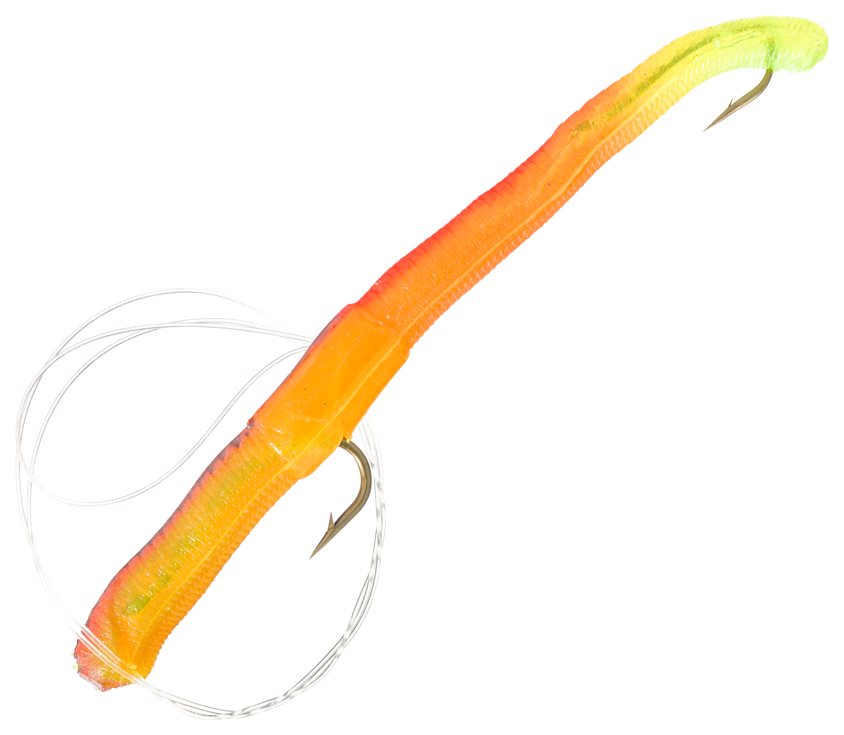 Stopper Lures Original Rigged Rival Worm - 2-1/2 - Crawfish