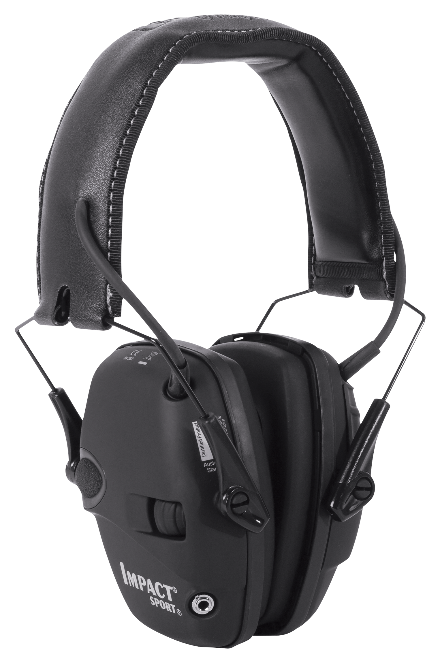 Howard Leight Impact Sport Electronic Shooting Earmuff with Earplugs and  Case