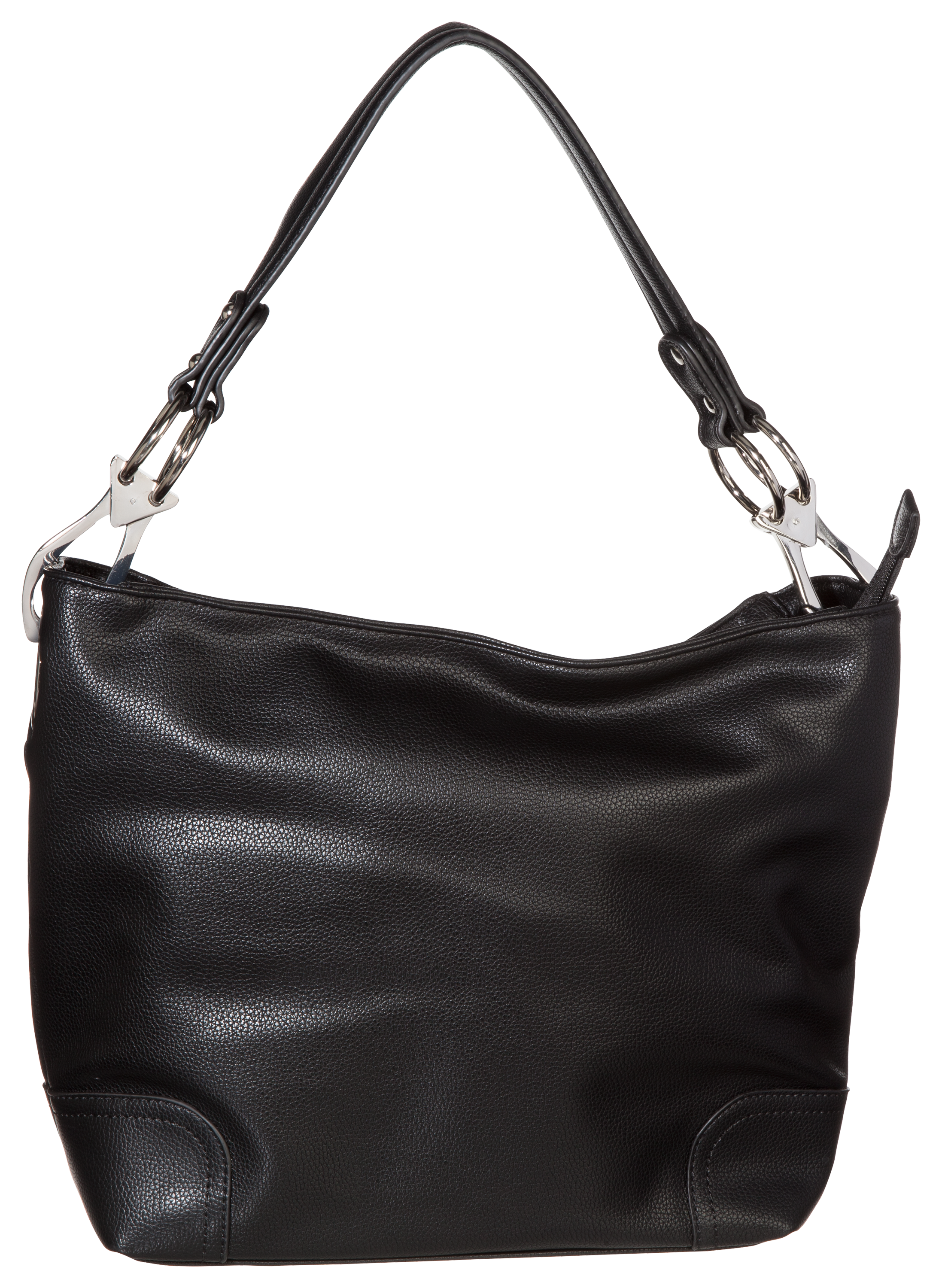 Image of Jessie & James Handbags Lydia Concealed Carry Hobo Handbag - Black