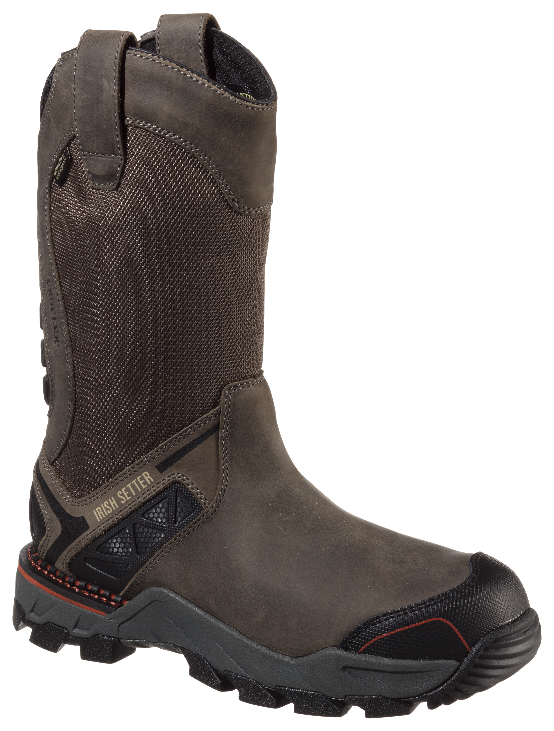 Image of Irish Setter Crosby Waterproof Safety Toe Pull-On Work Boots for Men