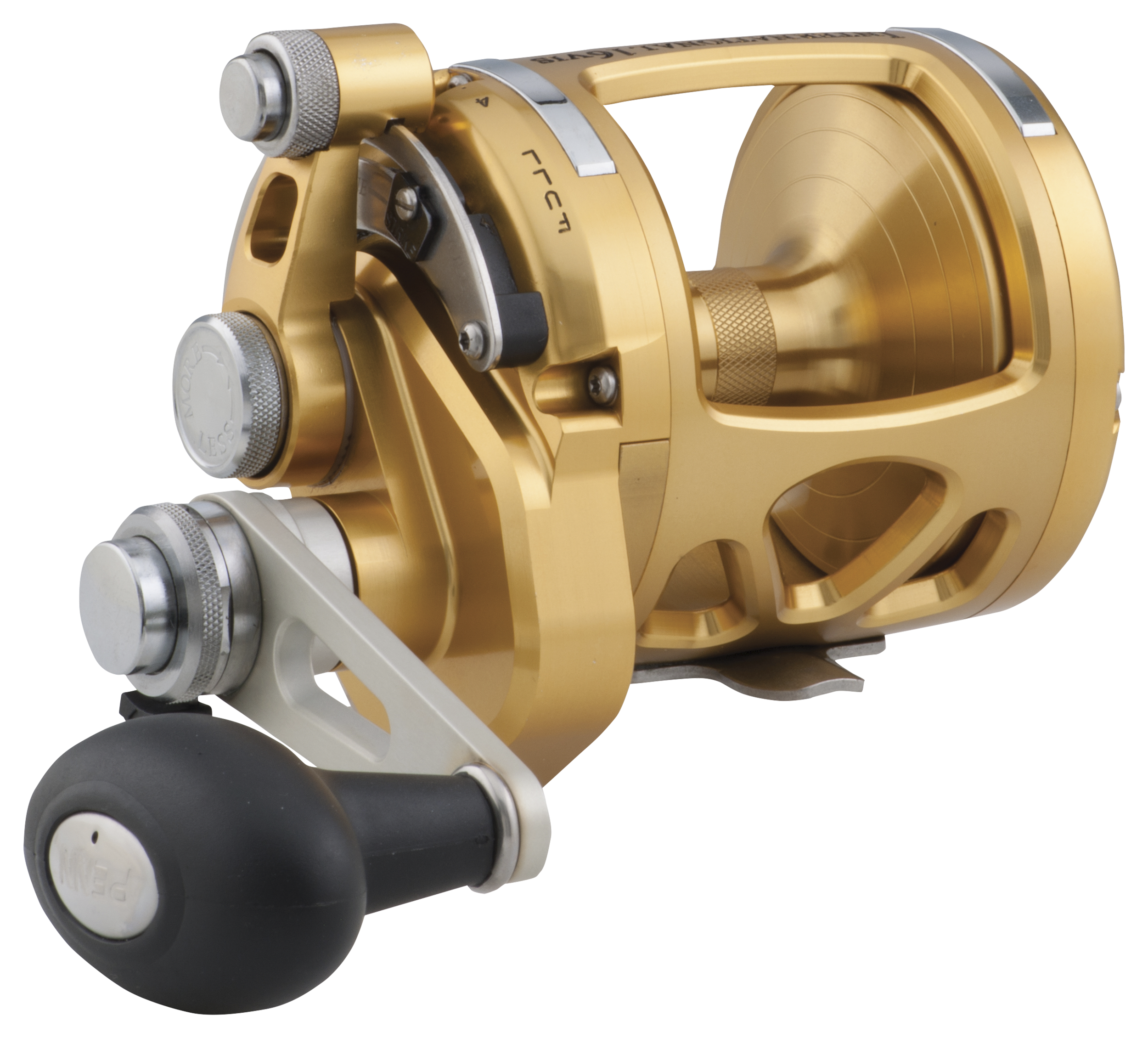 PENN International VIS Gold ?Two-Speed Lever Drag Reel - Model INT16VIS