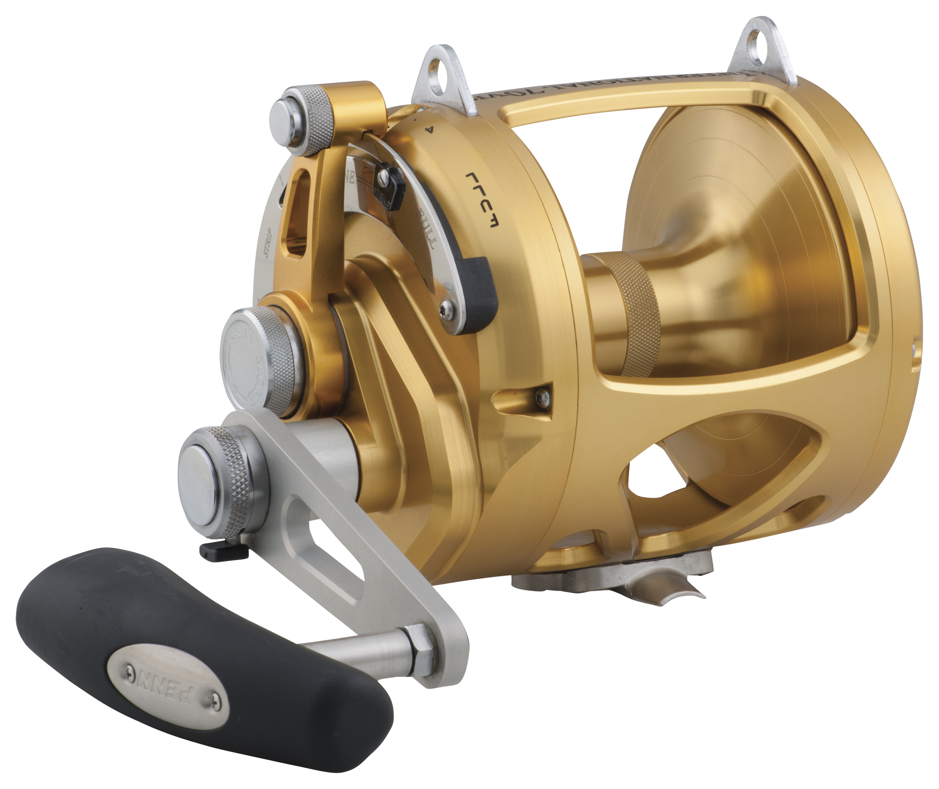 PENN International VIS Gold ?Two-Speed Lever Drag Reel - Model INT70VIS