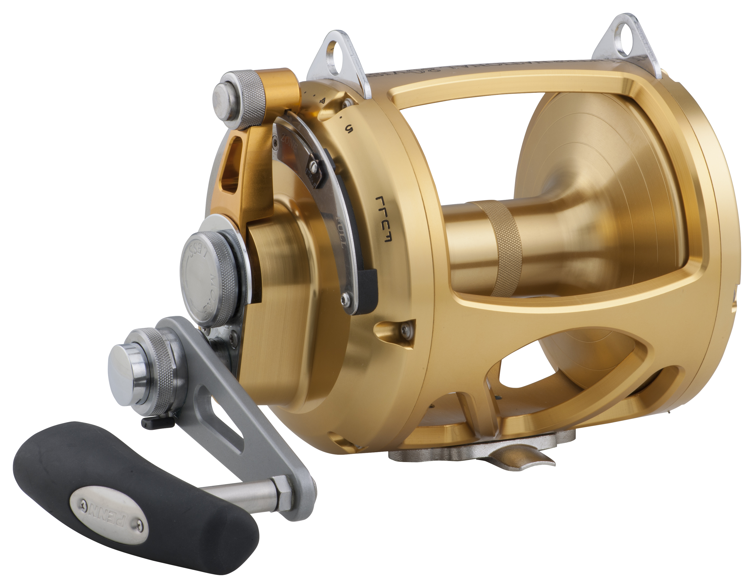 PENN International VIS Gold ?Two-Speed Lever Drag Reel - Model INT80VISW