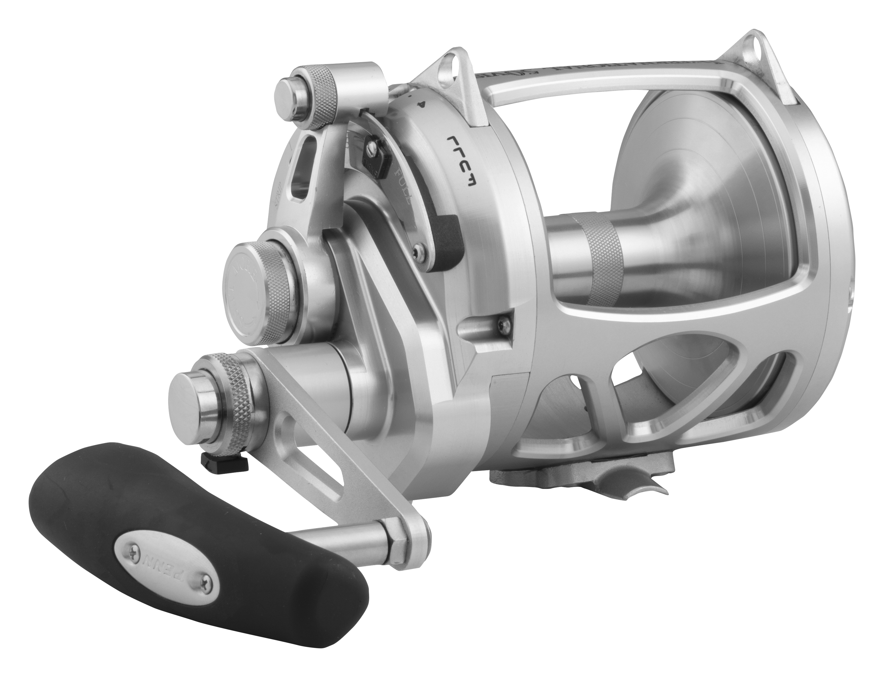 PENN International VIS Silver ?Two-Speed Lever Drag Reel - Model INT50VISWS