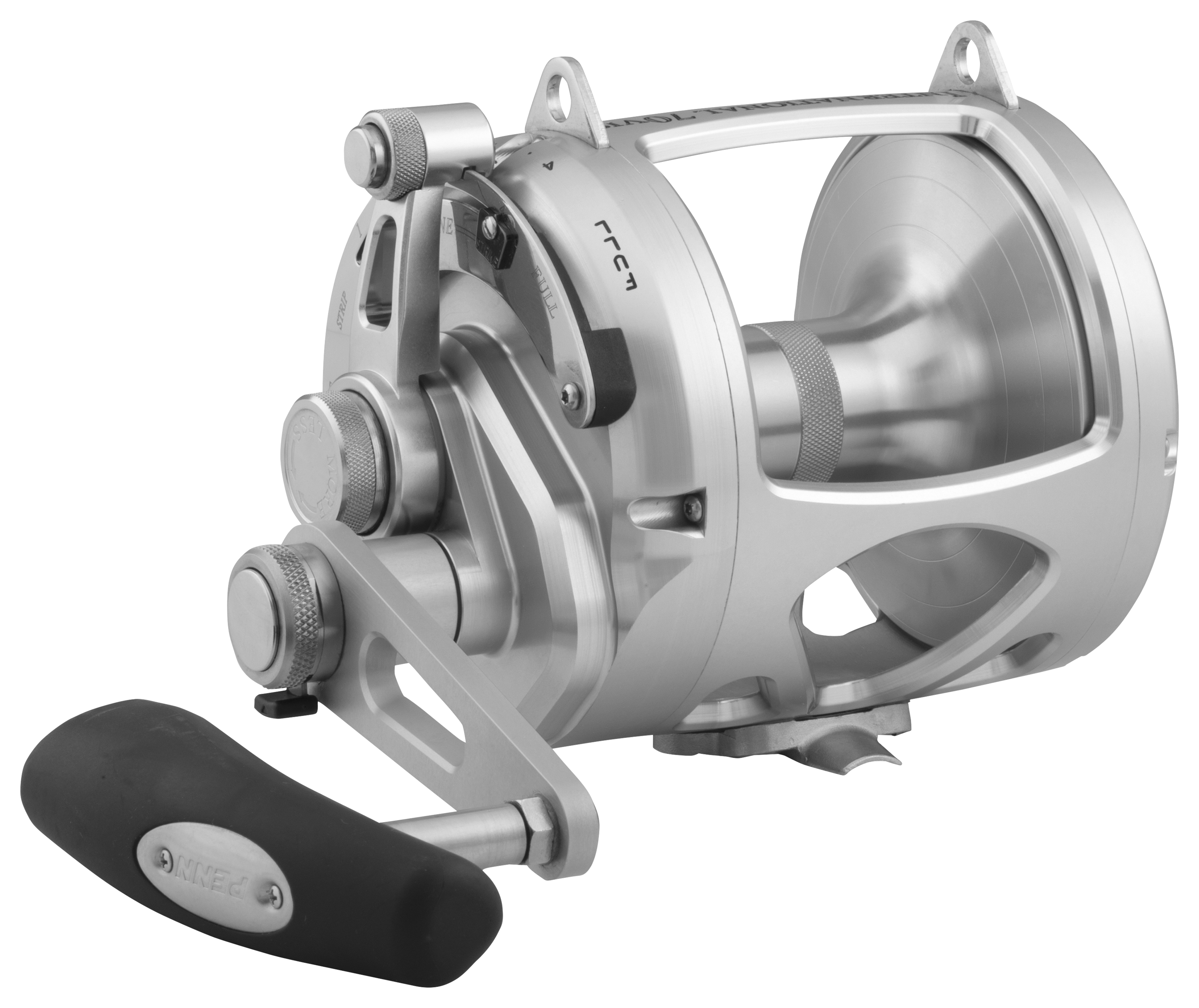 PENN International VIS Silver ?Two-Speed Lever Drag Reel - Model INT70VISS