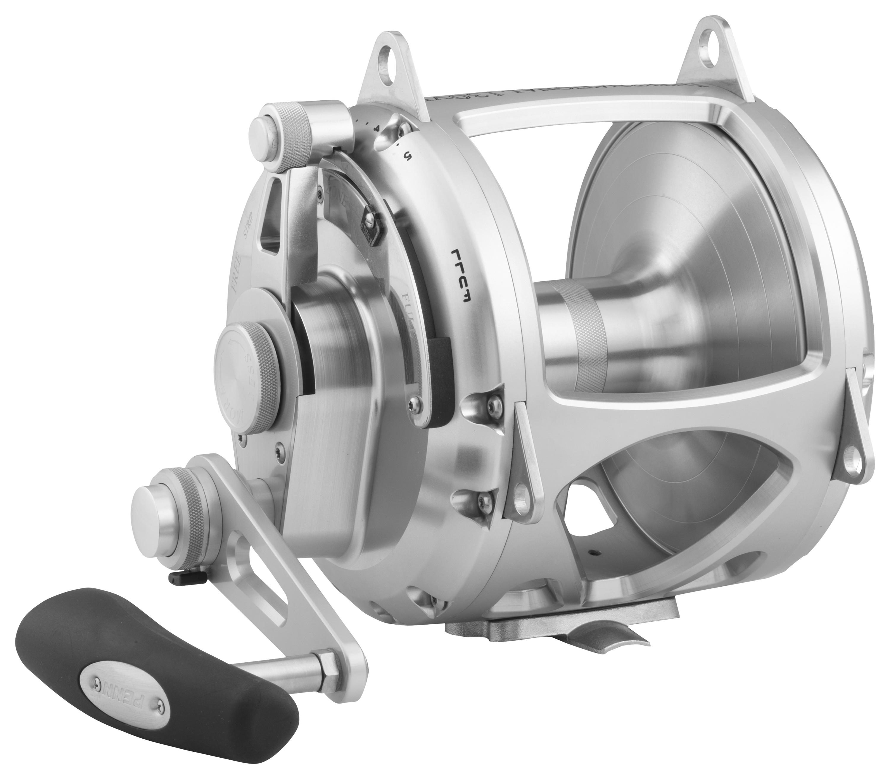 PENN International VIS Silver ?Two-Speed Lever Drag Reel - Model INT130VISS