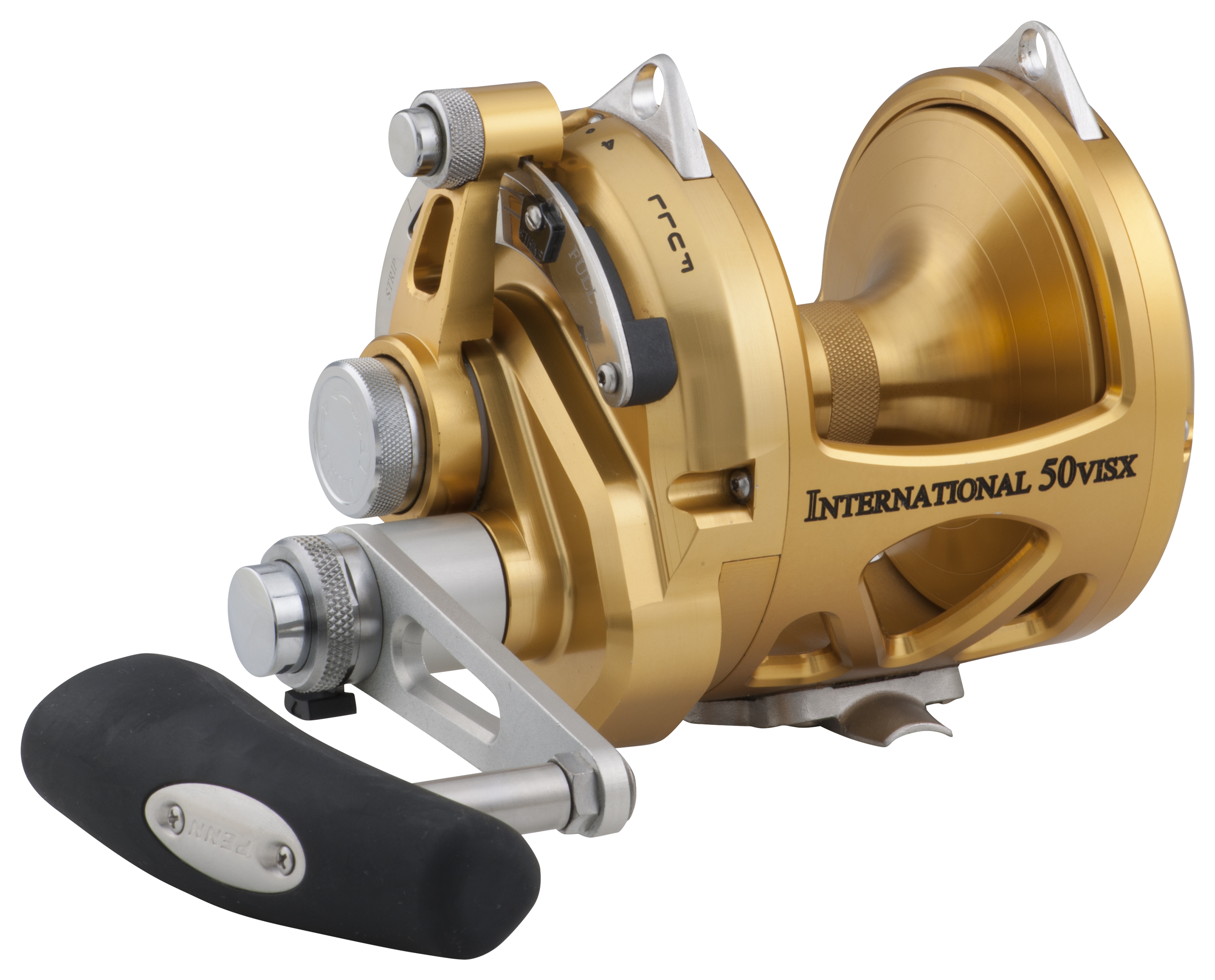 PENN International VISX Gold ?Two-Speed Lever Drag Reel - Model INT50VISX