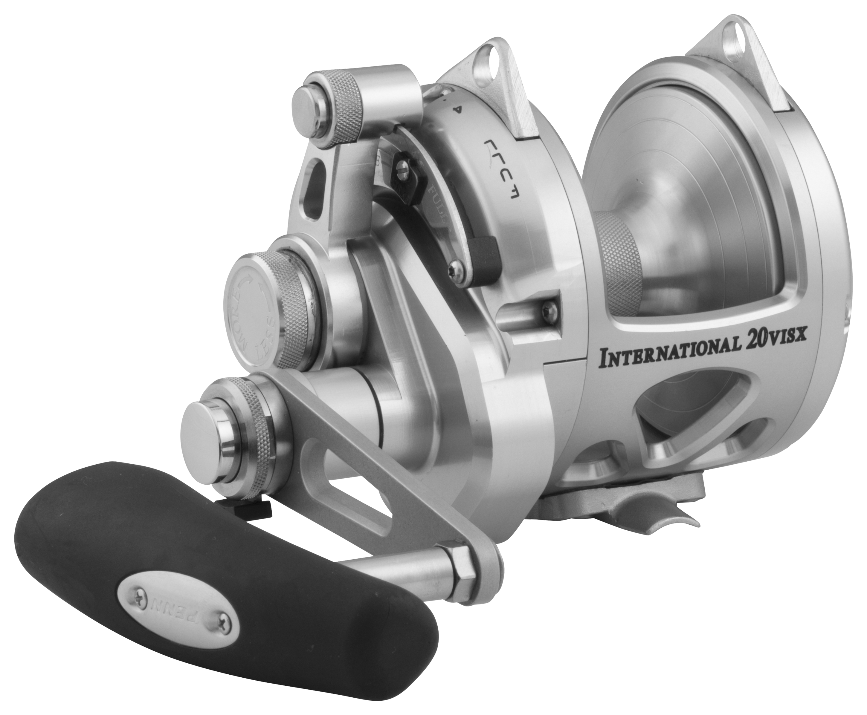 PENN International VISX Silver ?Two-Speed Lever Drag Reel - Model INT20VISX