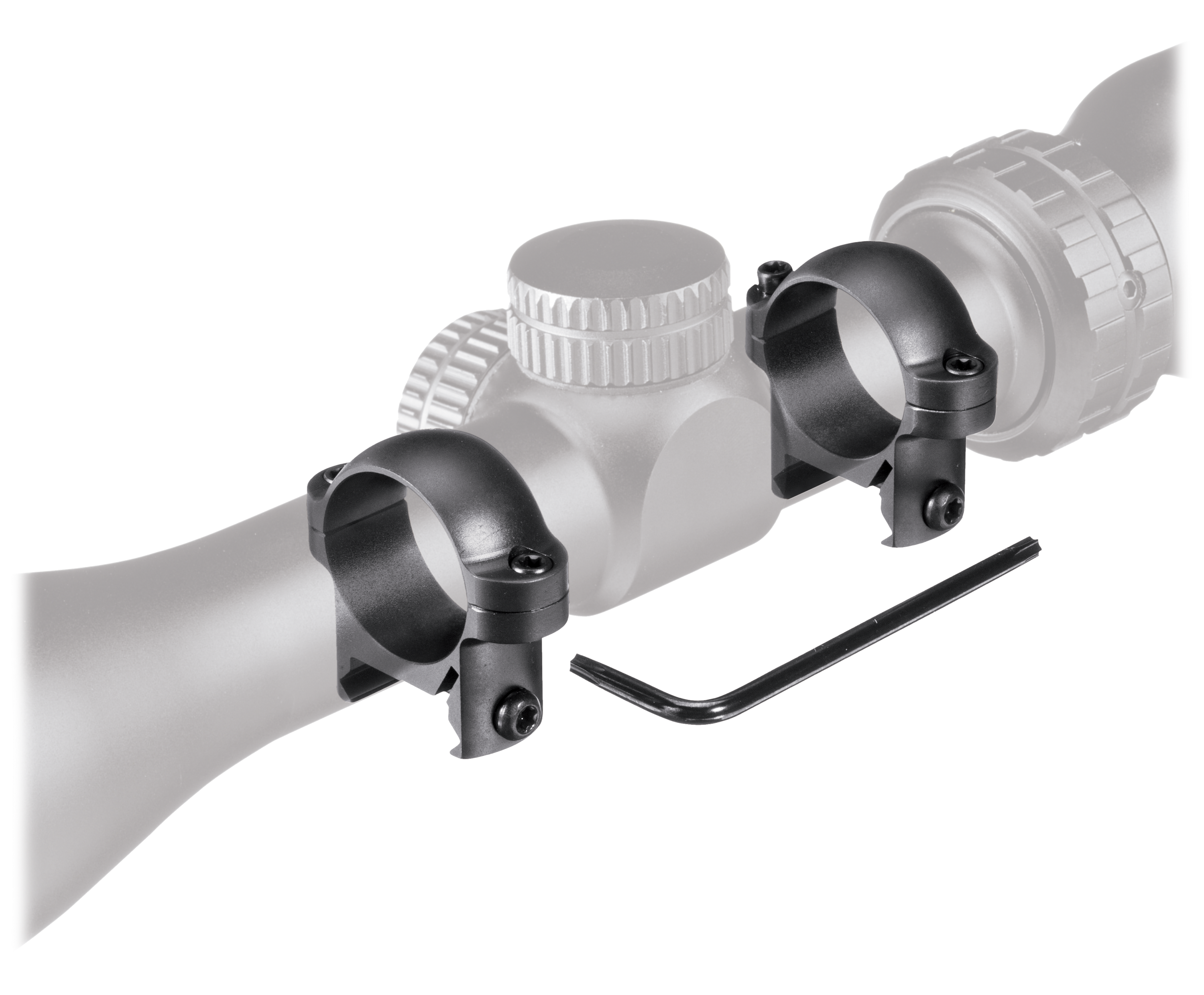 Burris Burris Zee Rings For Weaver-Style Rails - Medium - 1" - Gloss Black - $39.99 at Bass Pro Shops
